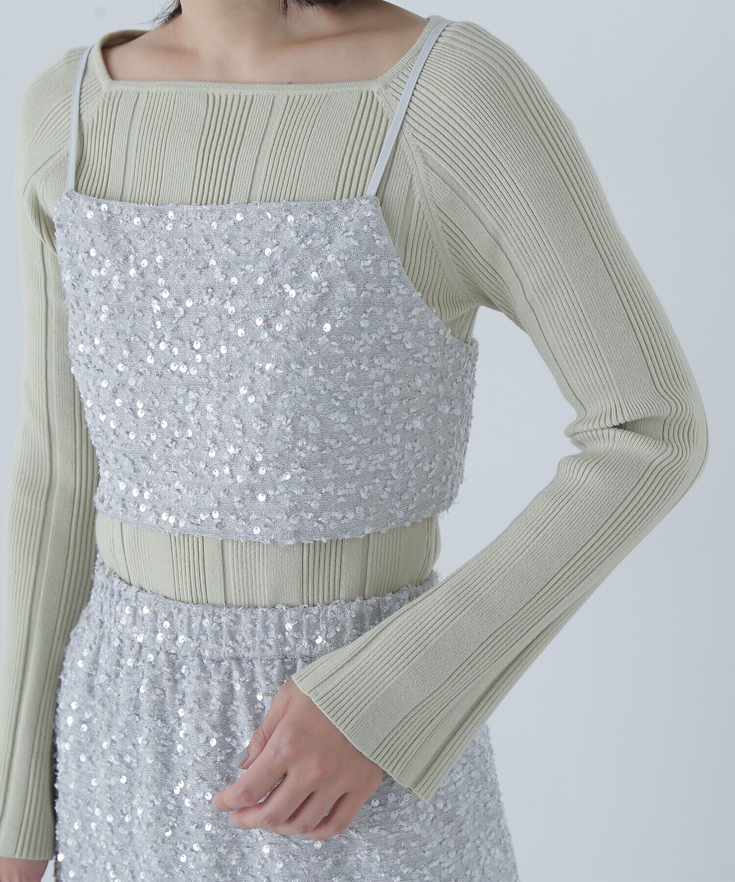  「スパンコールビスチェ」|シャツ・ブラウス|