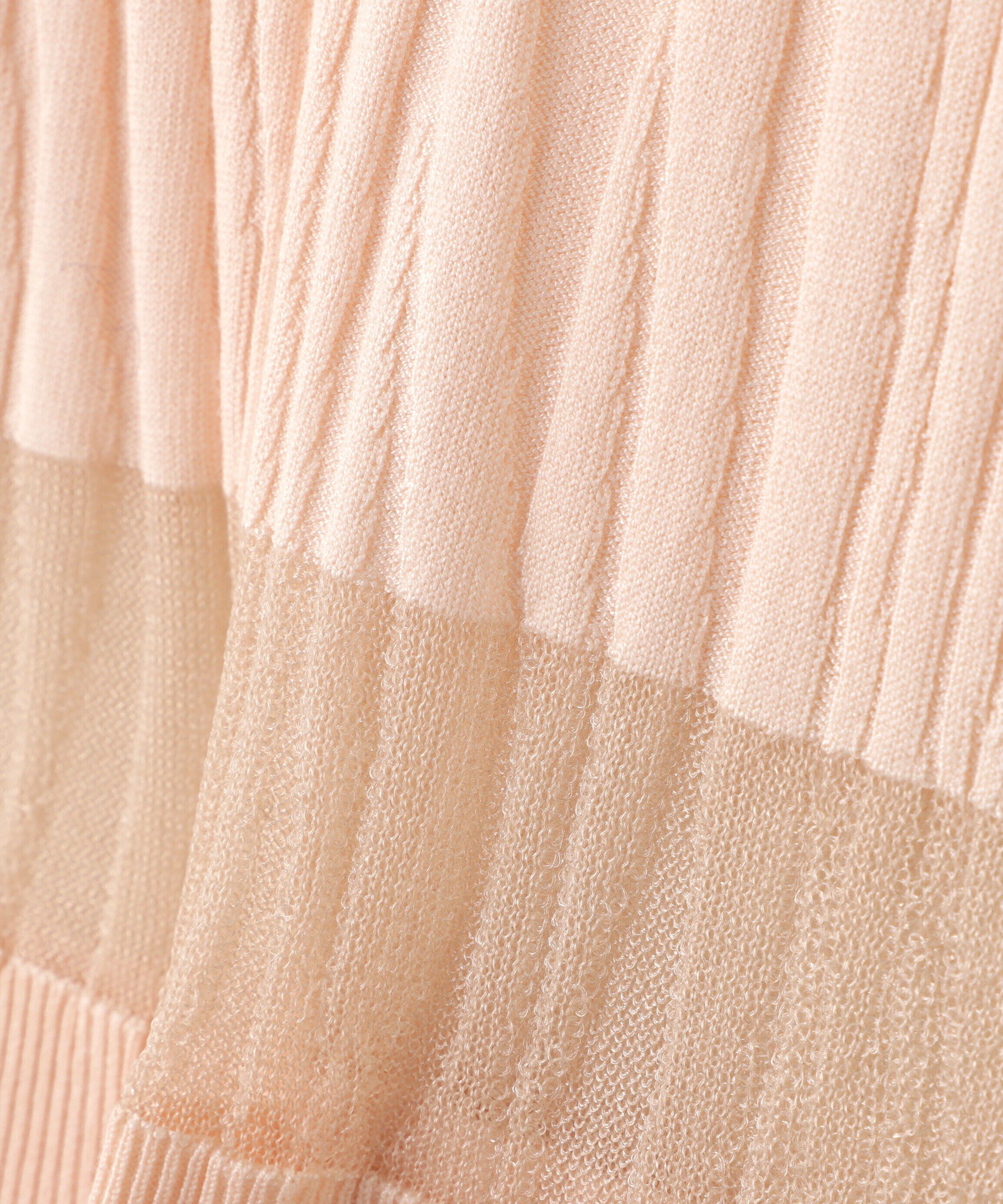  「ウェーブシアーボーダー SETUP ニット」|ニット・セーター|