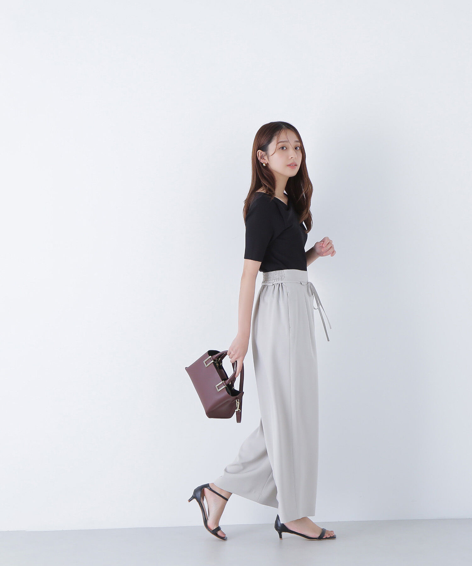  「ツイストドレープニット」|ニット・セーター|