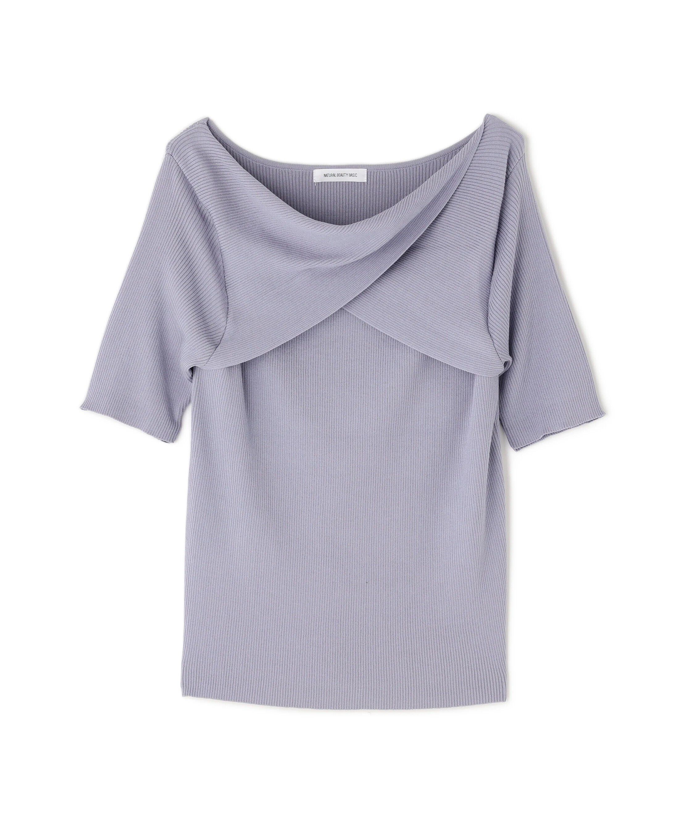  「ツイストドレープニット」|ニット・セーター|