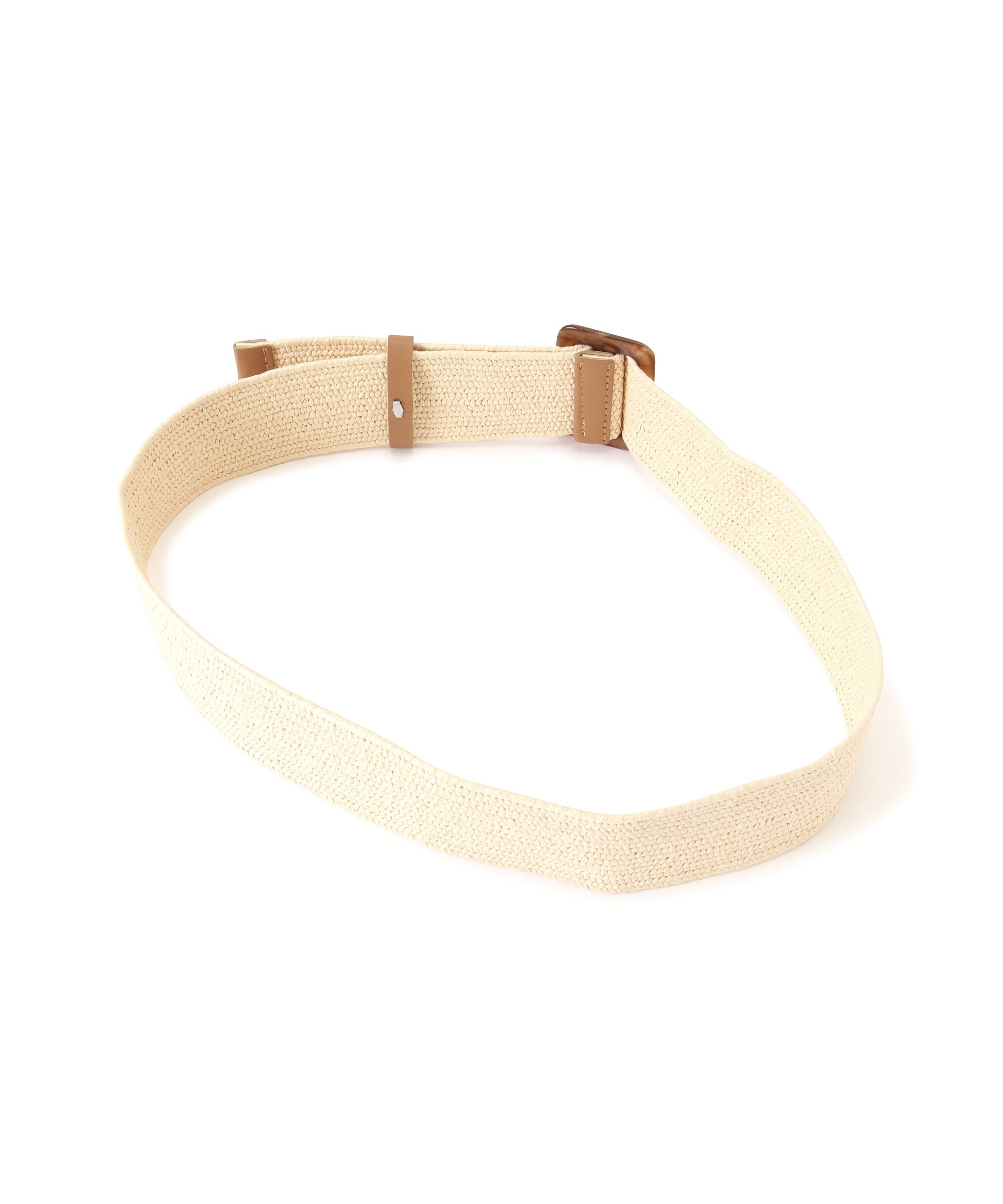  「スクエアバックルゴムベルト」|ハンカチ|