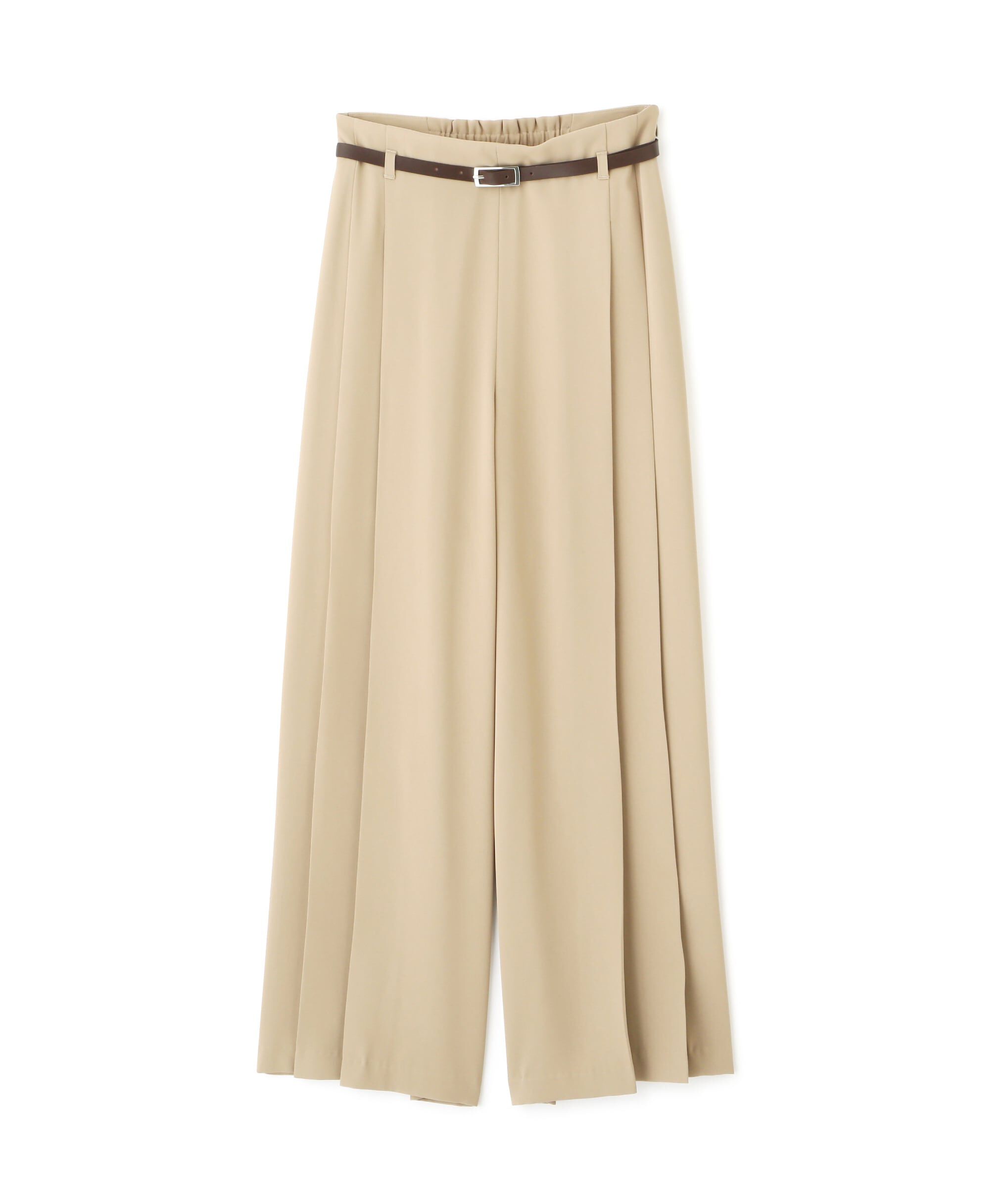  「ベルトツキプリーツパンツ」|その他|