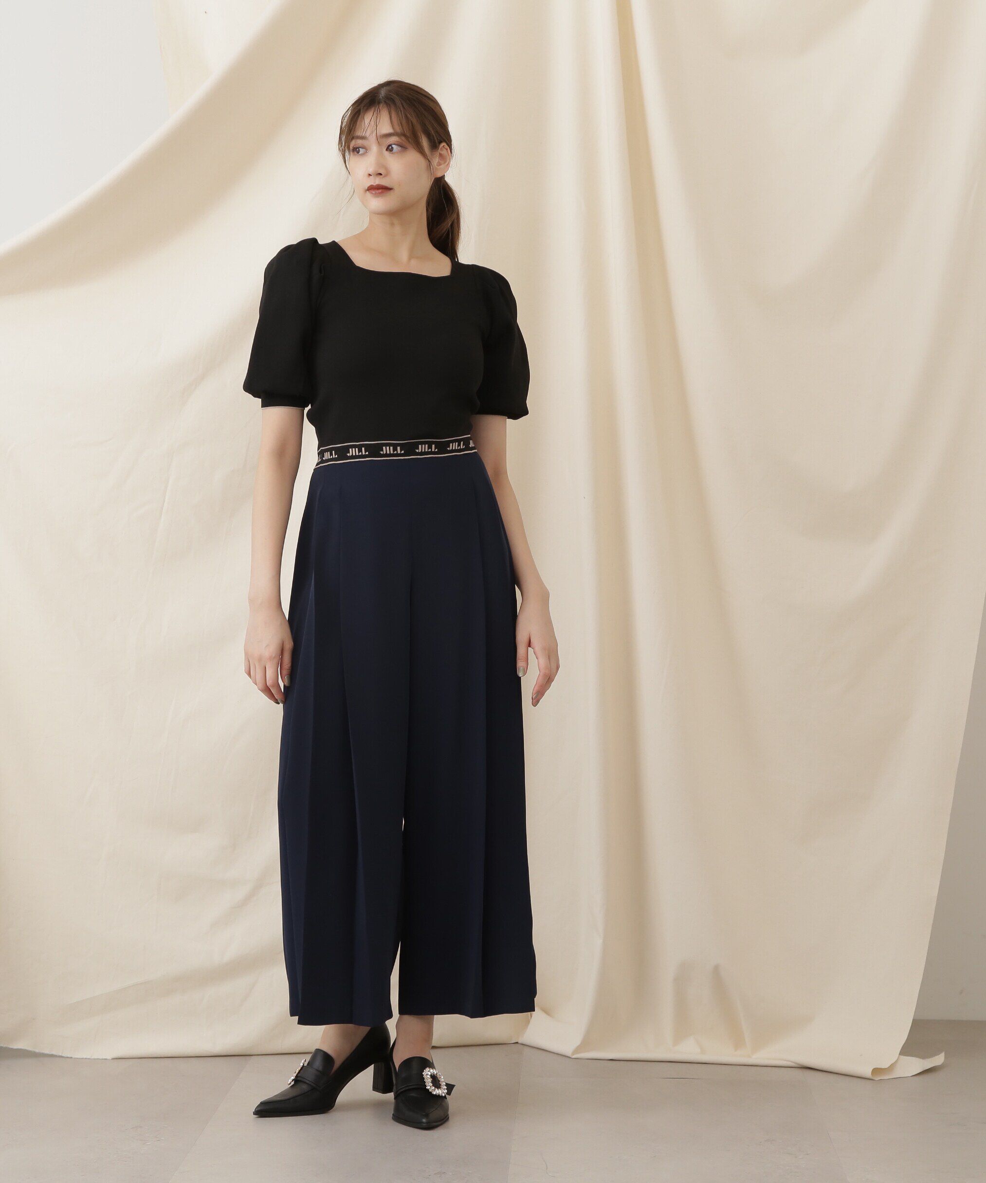  「ベルトツキプリーツパンツ」|その他|