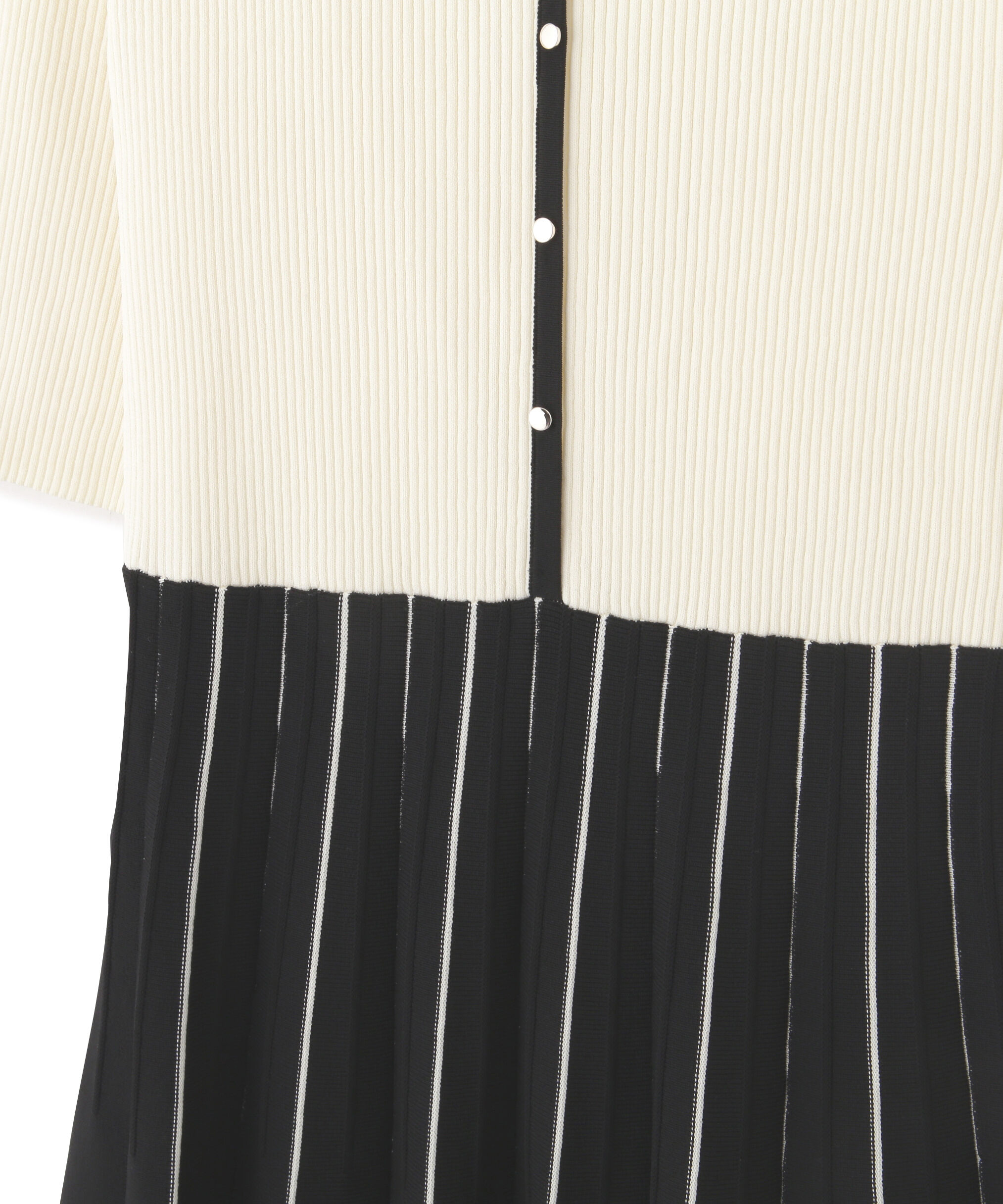  「プリーツニットワンピース」|ワンピース|