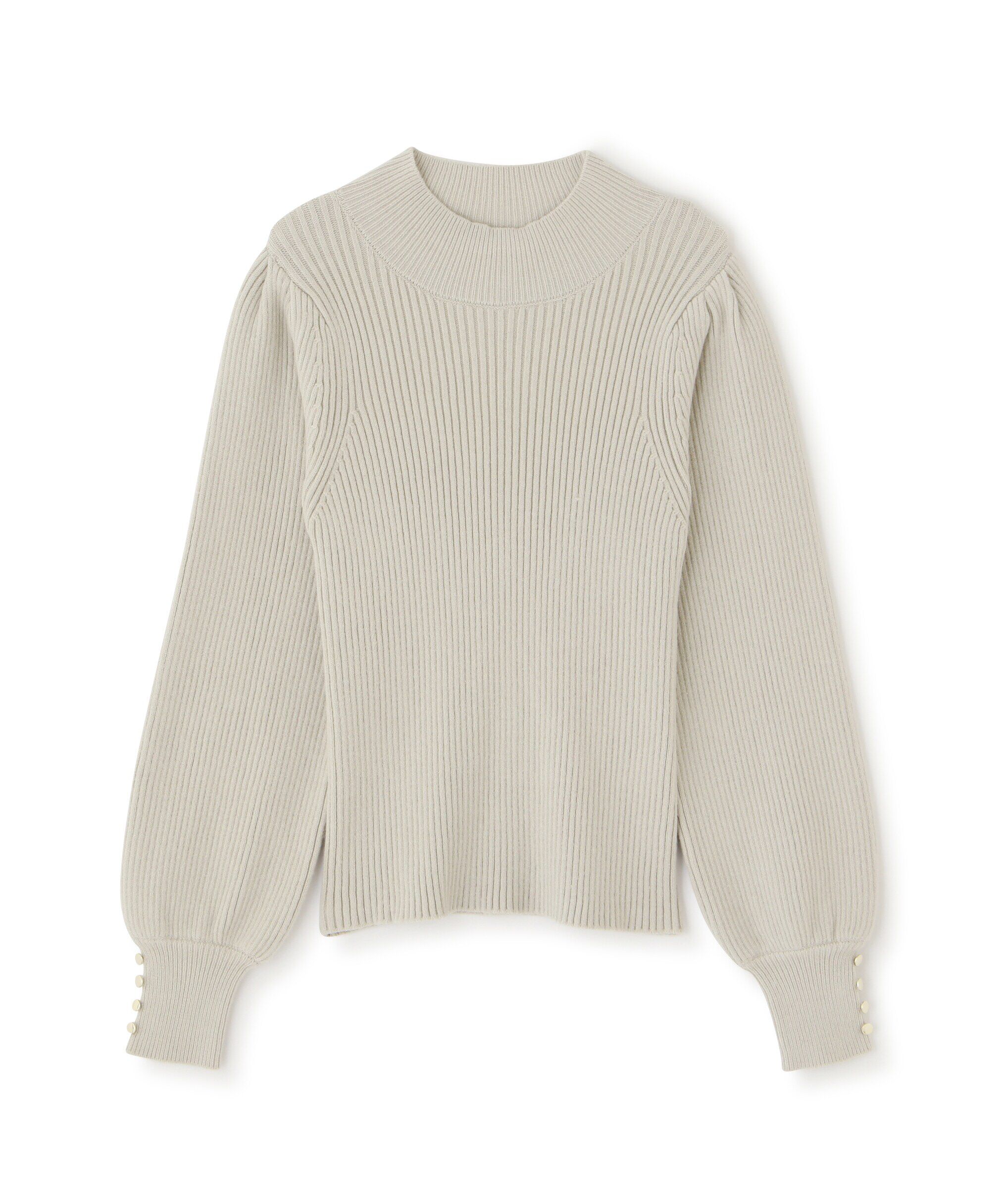 PROPORTION BODY DRESSING「ハイネックボリュームスリーブニット」|ニット・セーター|