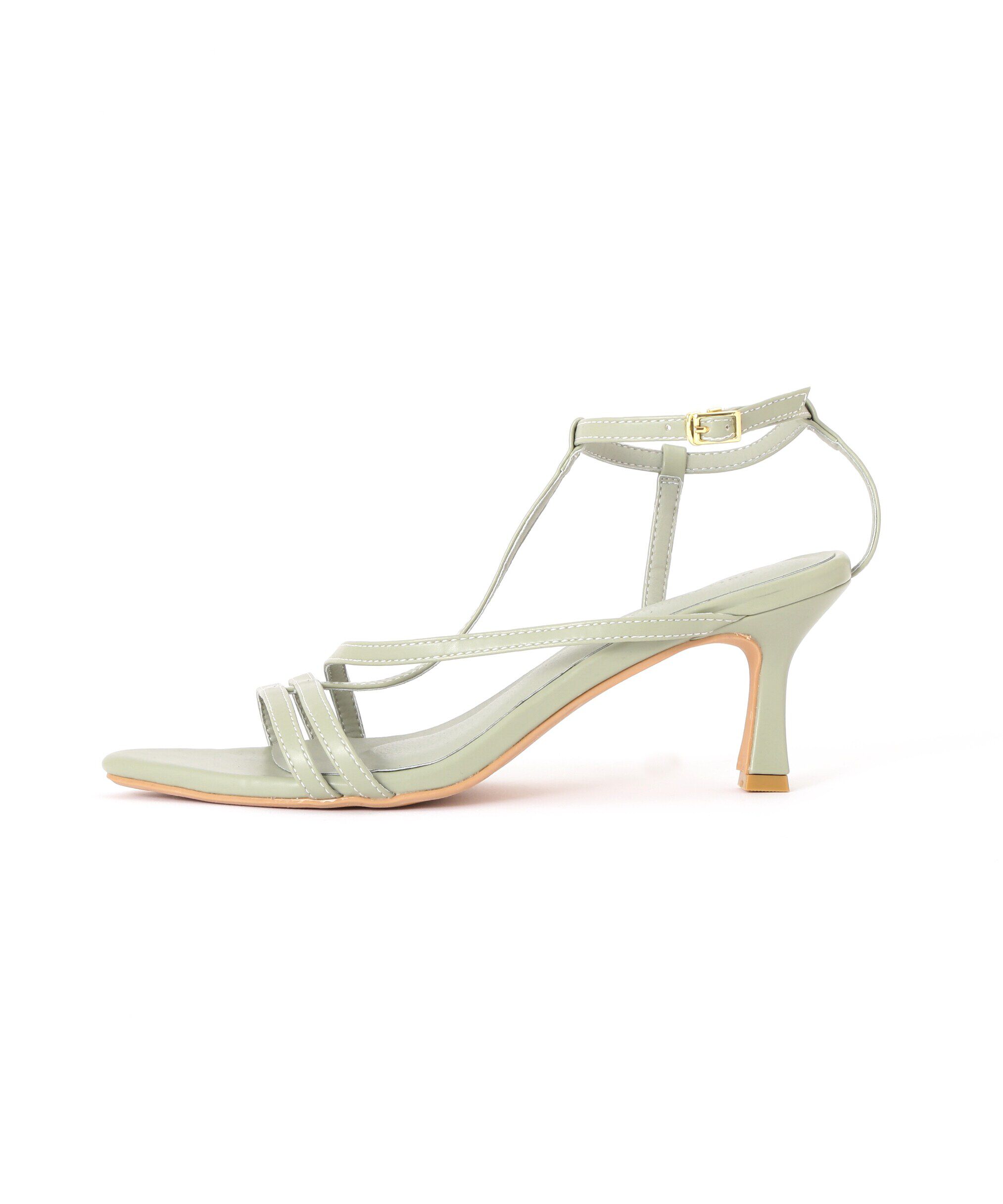 PROPORTION BODY DRESSING「ポインテッドTストラップアシメサンダル」|その他|