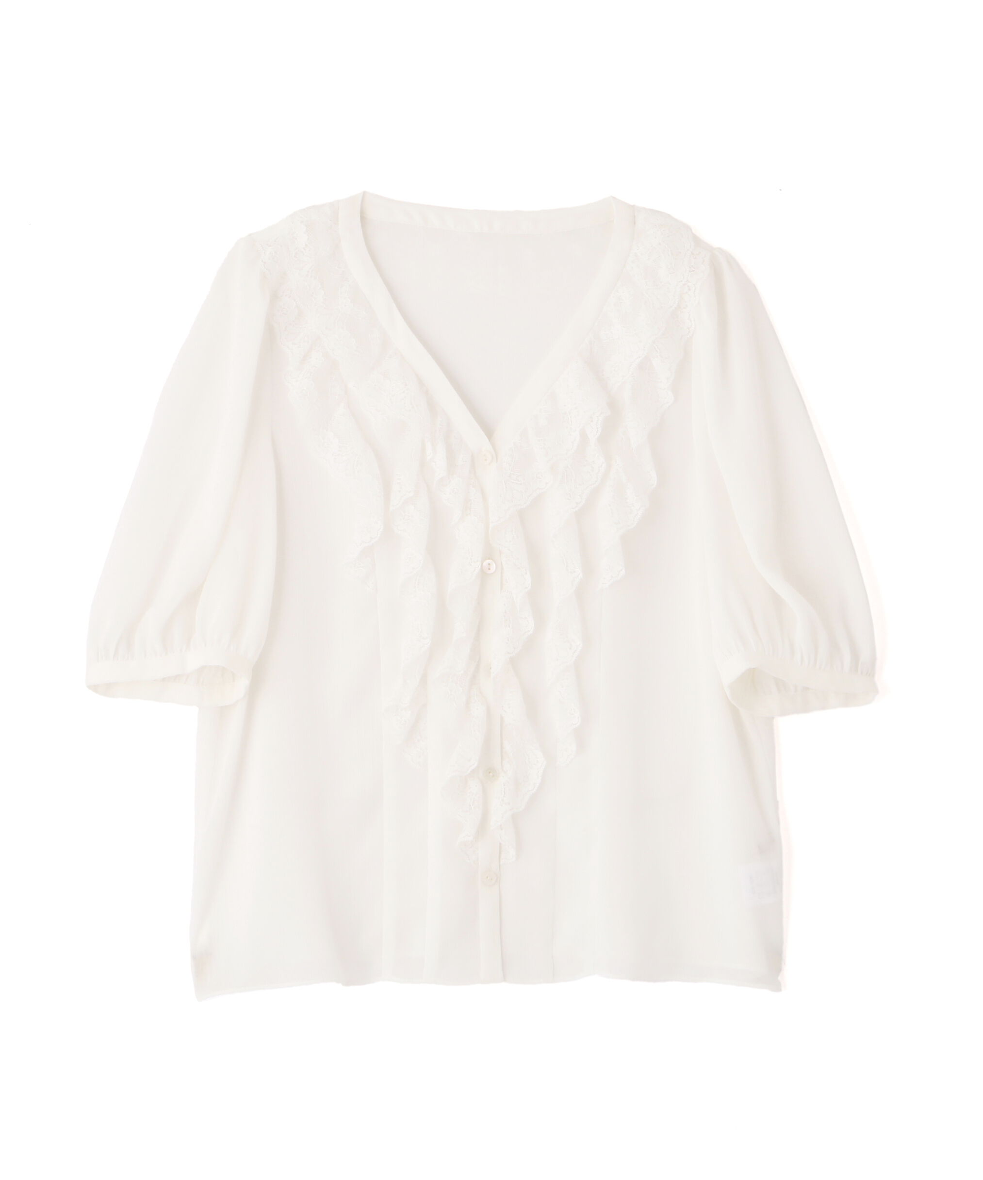 PROPORTION BODY DRESSING「フリル楊柳ブラウス」|シャツ・ブラウス|