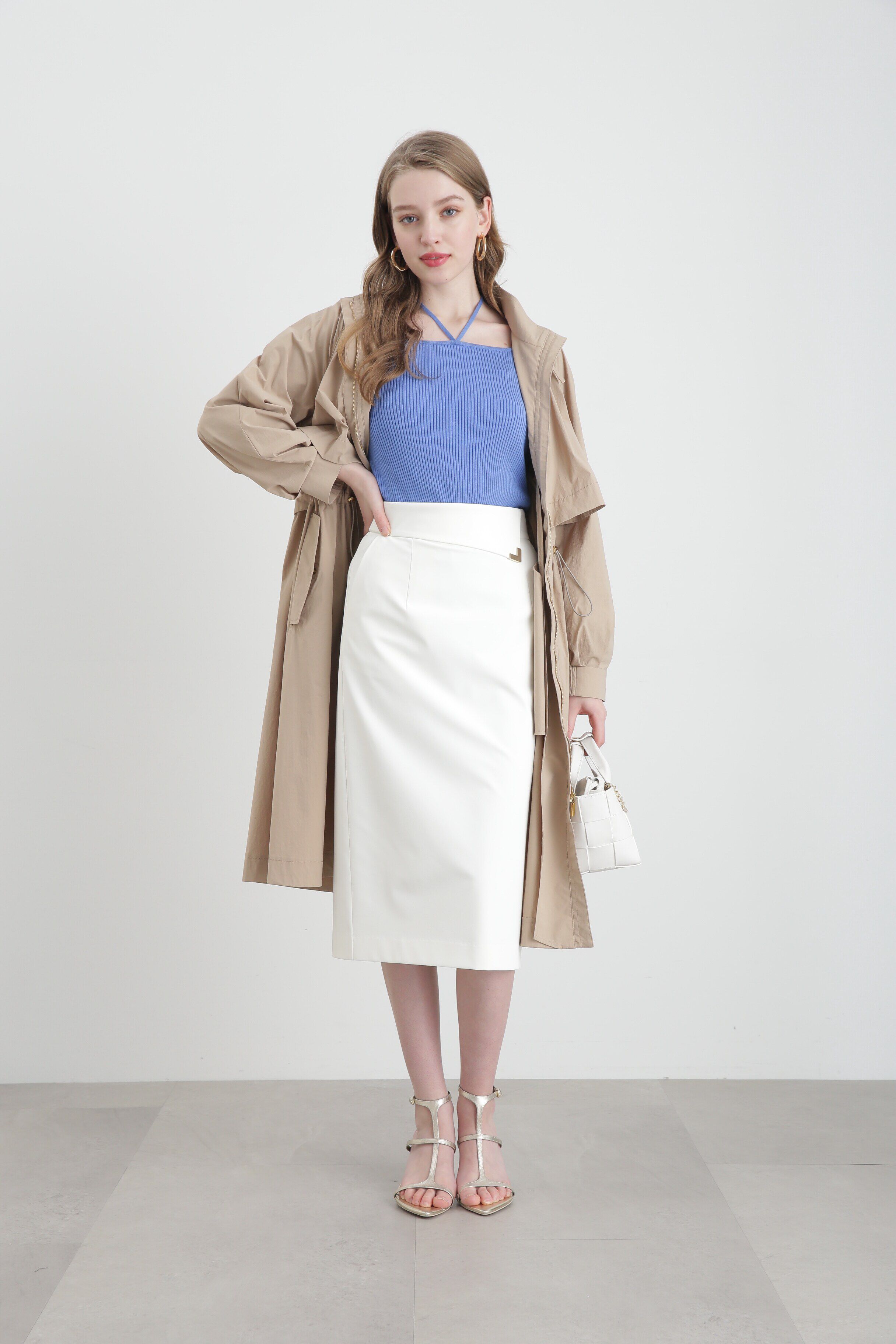  「◆Ｌ字メタルタイトスカート」|スカート|