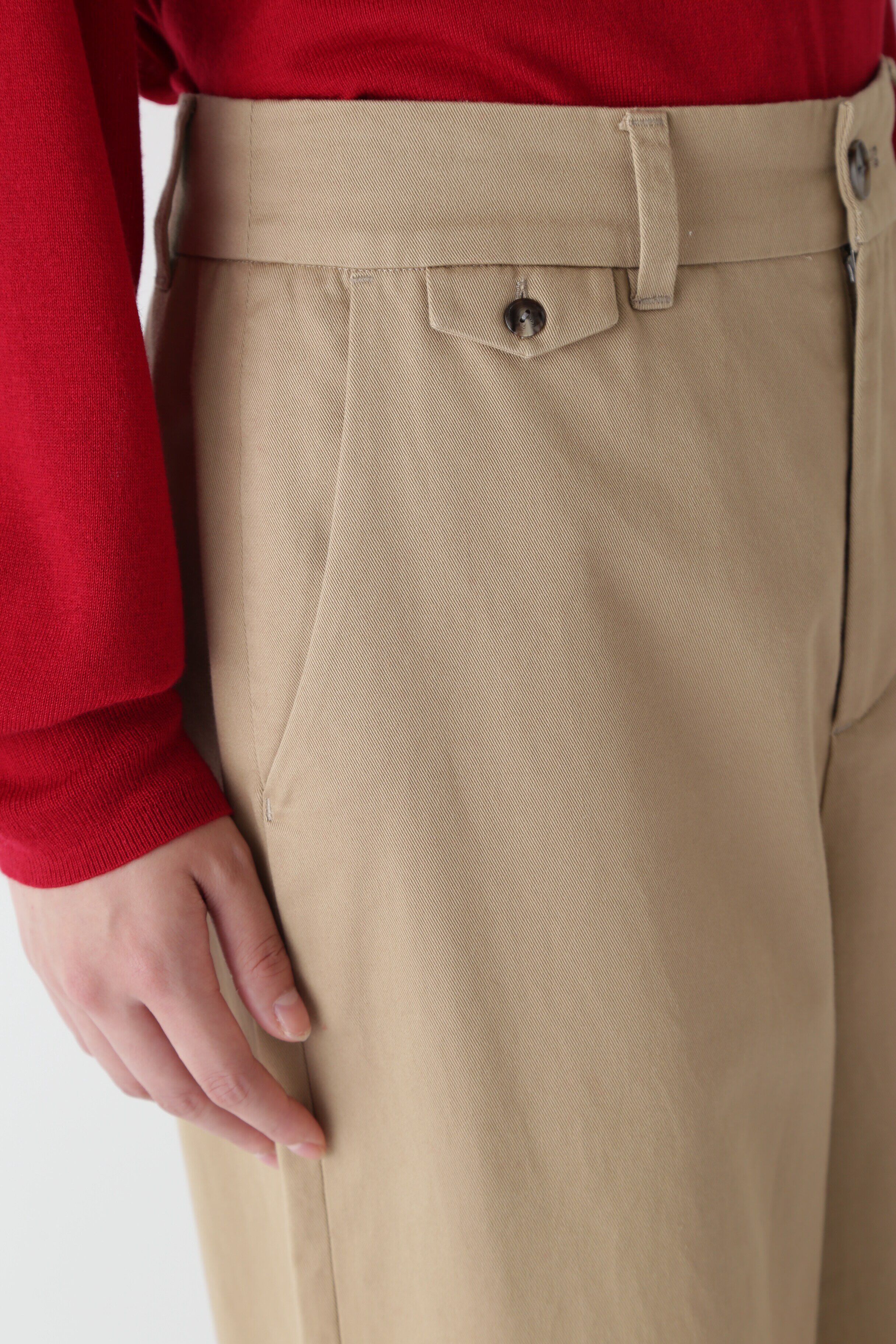  「◆甘撚オーガニックCチノパンツ」|その他|