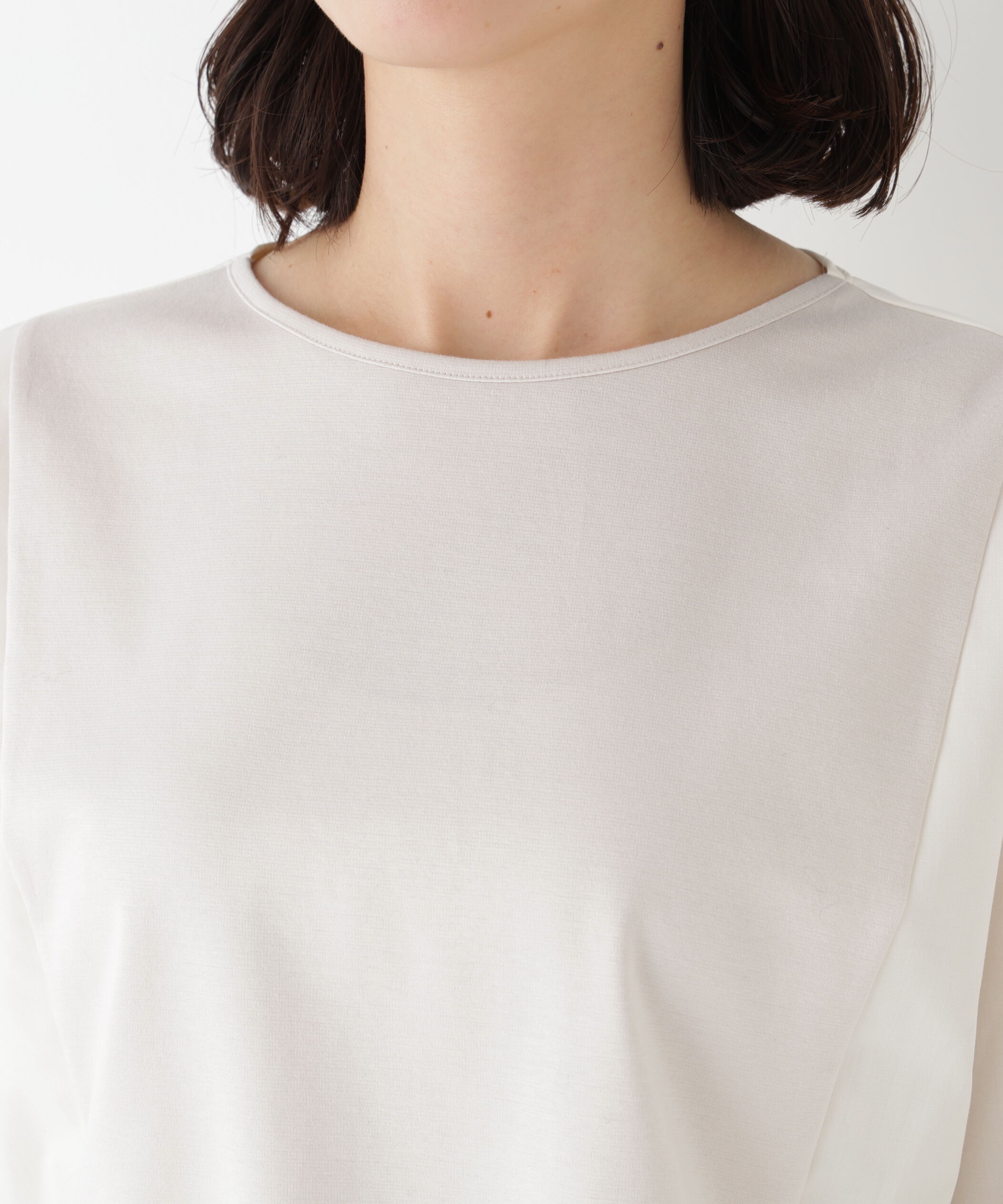  「◆ドッキングドロストカットソー」|Tシャツ・カットソー|