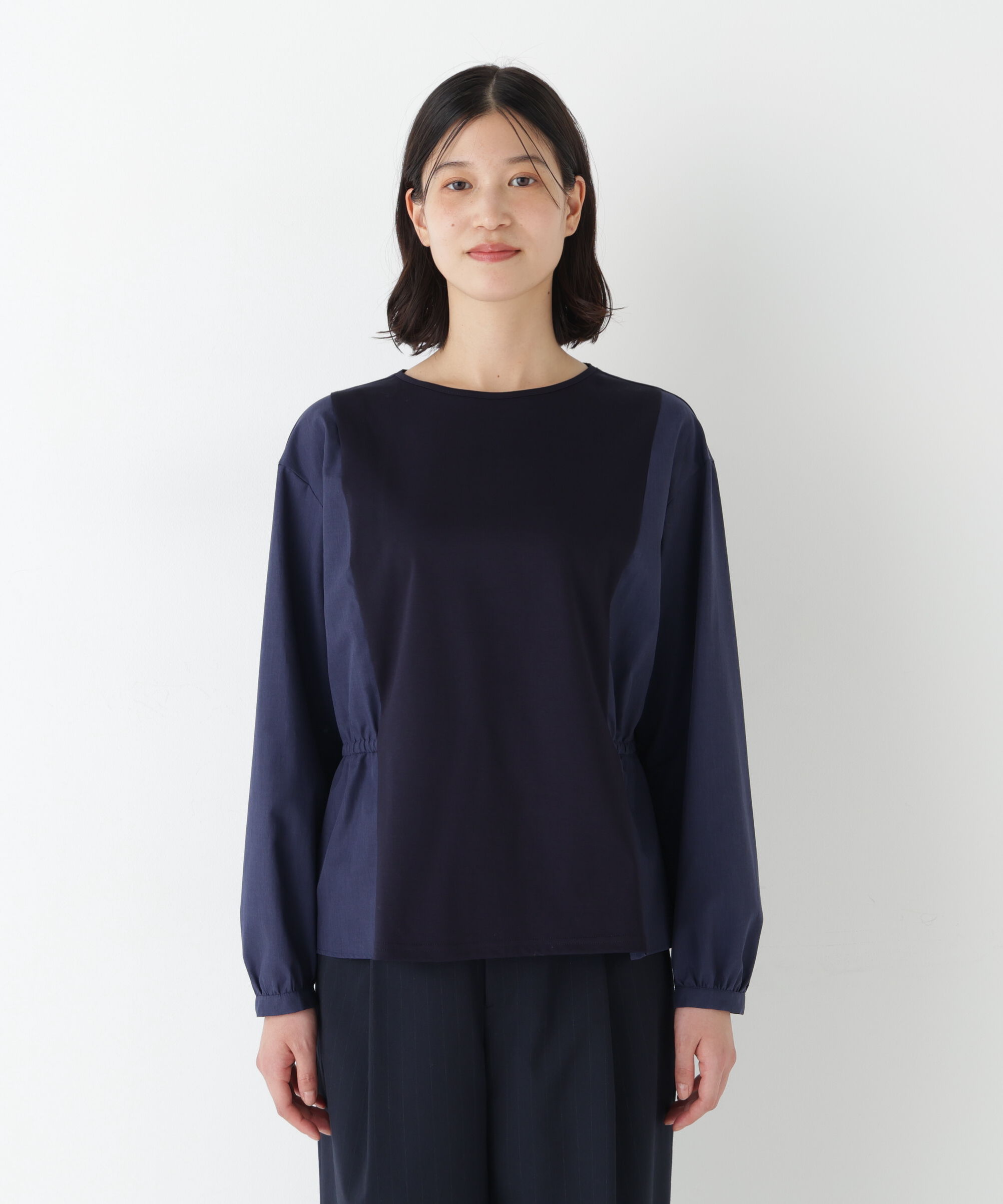  「◆ドッキングドロストカットソー」|Tシャツ・カットソー|