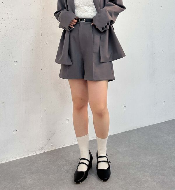 archives「【ＳＥＴＵＰ対応】ベルト付タックショートパンツ」|その他|