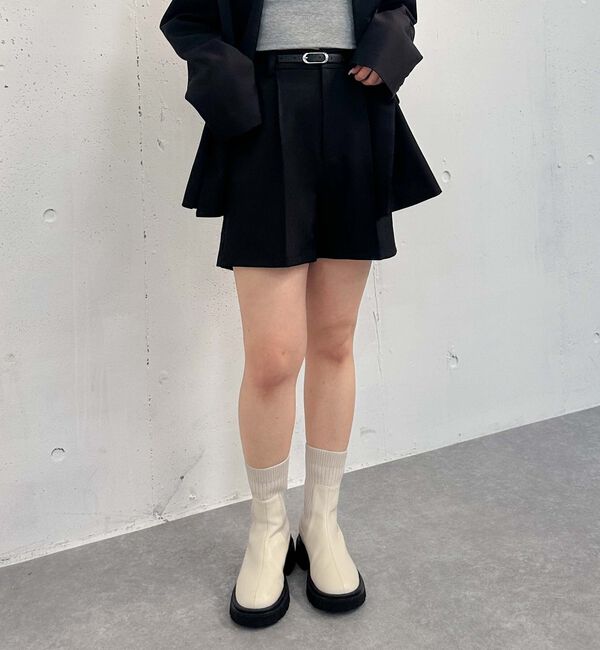 archives「【ＳＥＴＵＰ対応】ベルト付タックショートパンツ」|その他|