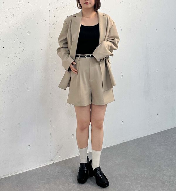 archives「【ＳＥＴＵＰ対応】ベルト付タックショートパンツ」|その他|
