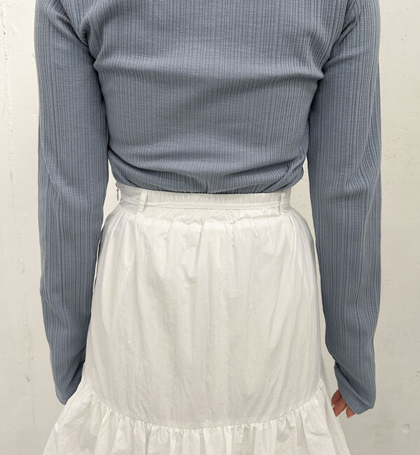 archives「ナイロン段ティアードスカート」|スカート|