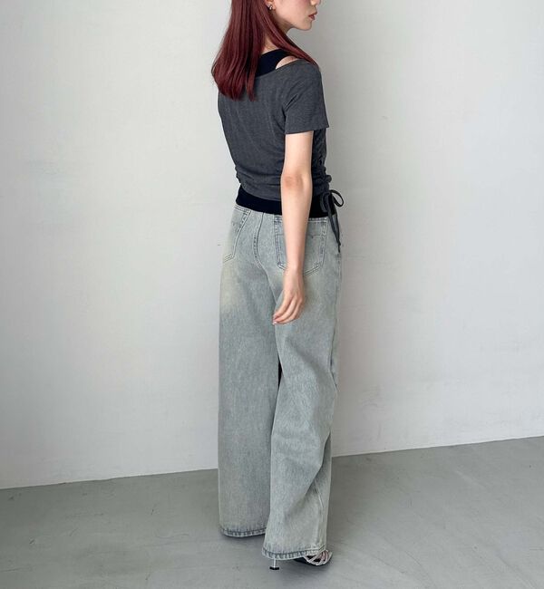 archives「レイヤード針抜きヘンリーＴＯＰＳ」|カーディガン|