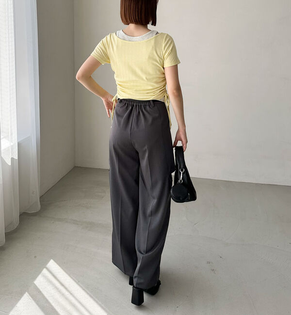 archives「レイヤード針抜きヘンリーＴＯＰＳ」|カーディガン|