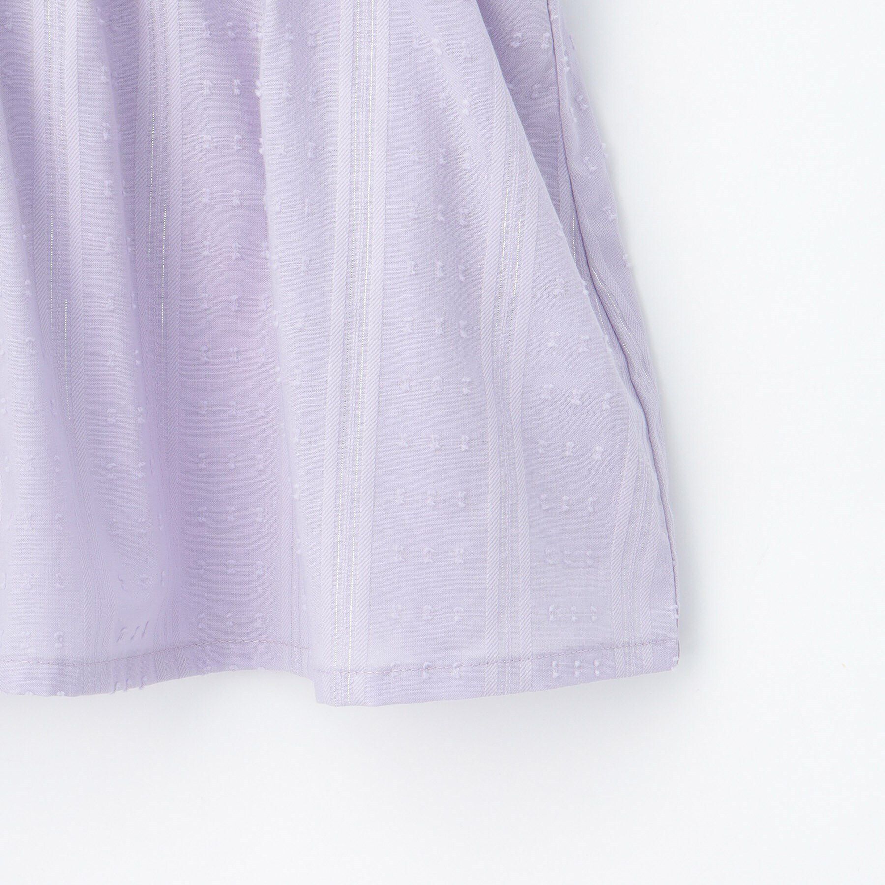 SHOO･LA･RUE「【110-140cm】カットドビーフリルブラウス」|シャツ・ブラウス|