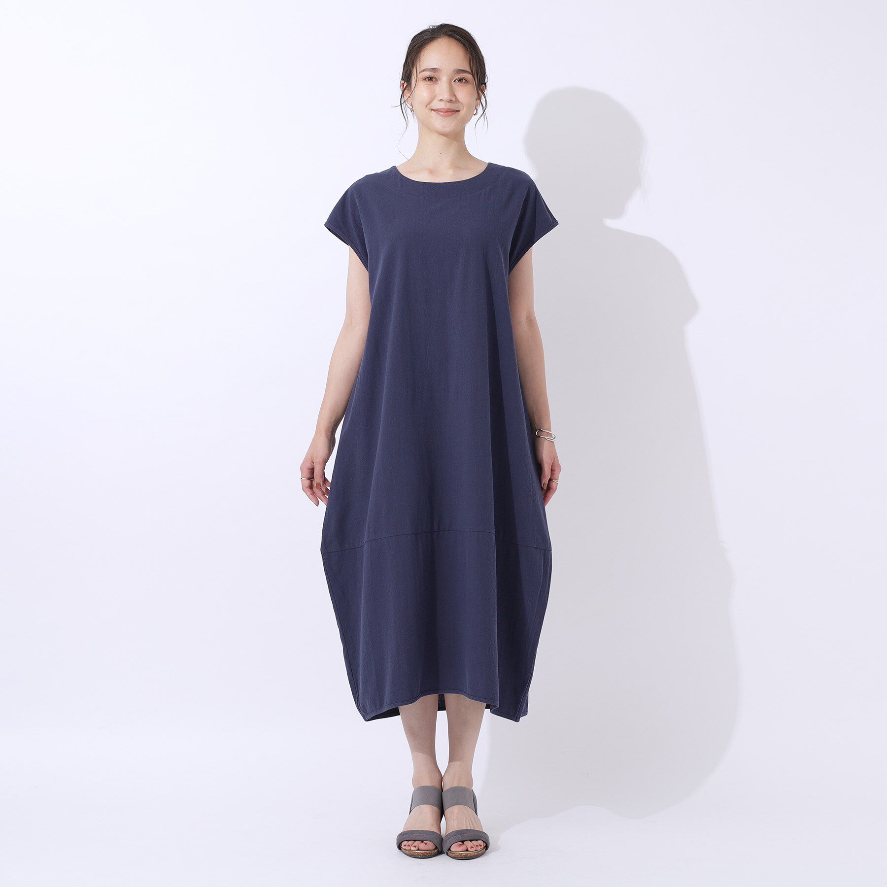 SHOO･LA･RUE「【洗える】コクーンシルエットワンピース」|ワンピース|