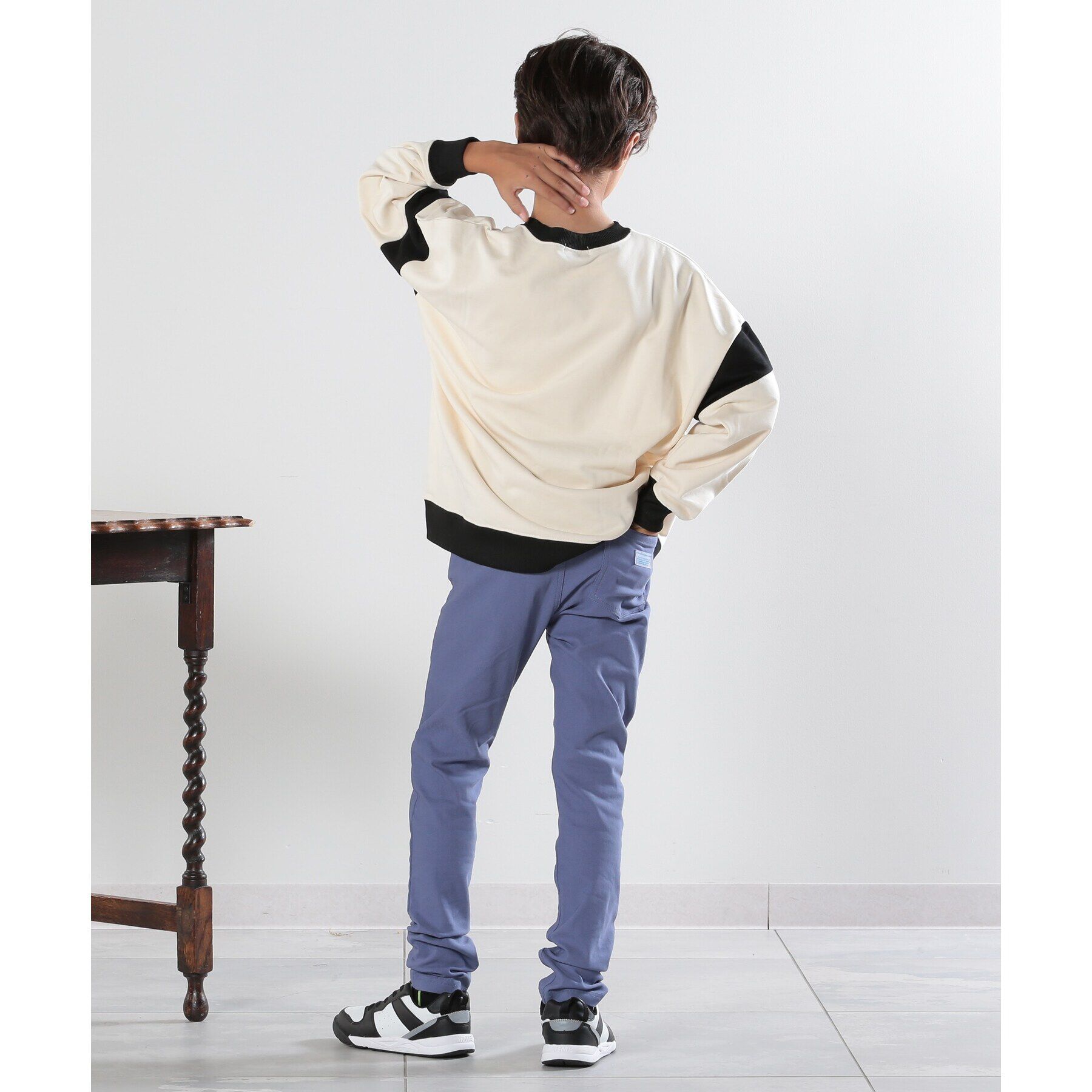 SHOO･LA･RUE「【110-140cm/男女兼用】ストレッチ裏起毛パンツ」|その他|