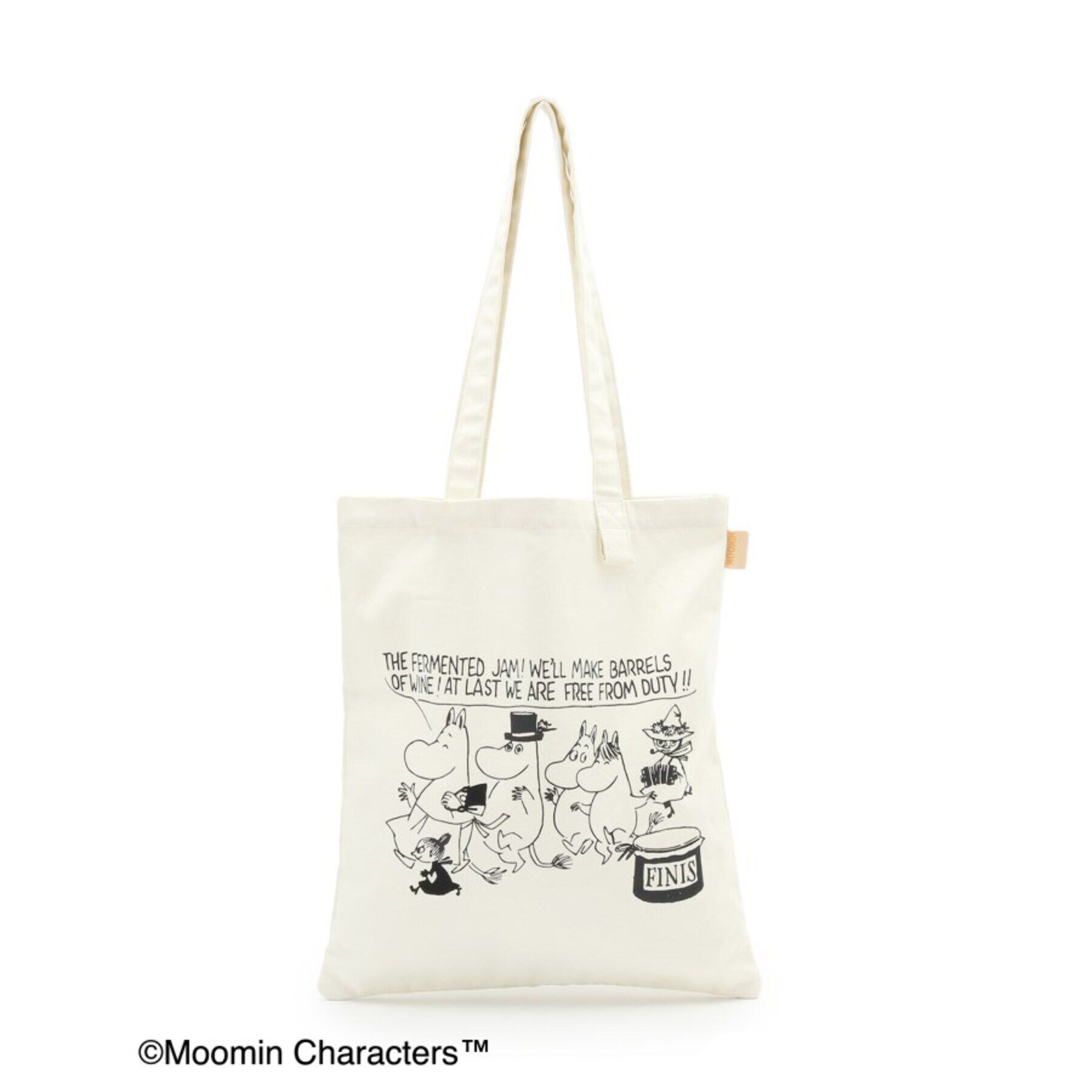 SHOO･LA･RUE「【ムーミン】コラボ トートバッグ」|トートバッグ|アイボリー(004)