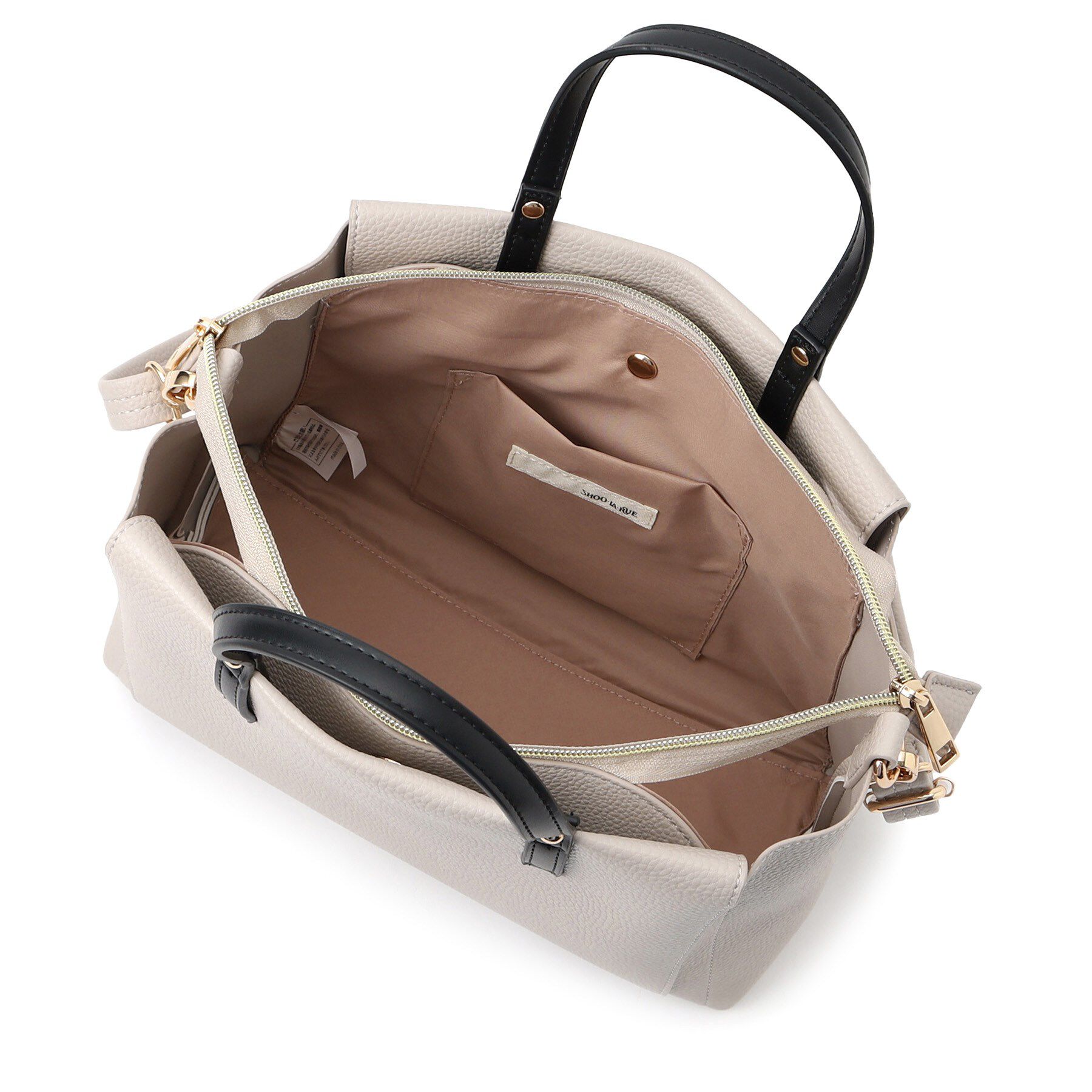 SHOO･LA･RUE「【軽量/2WAY】ふわっと軽い 3層ミニトート」|トートバッグ|