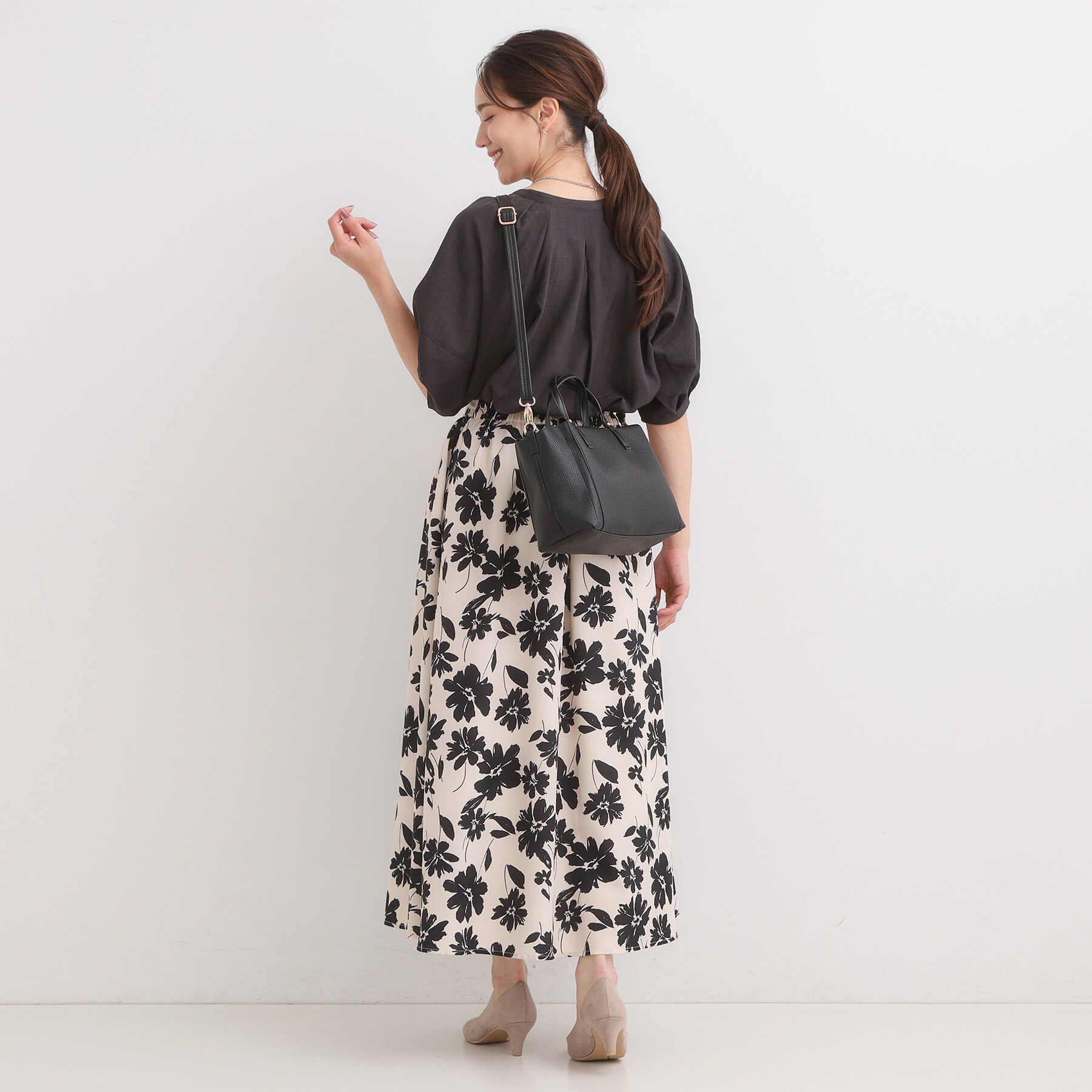 SHOO･LA･RUE「【軽量/2WAY】ふわっと軽い 3層ミニトート」|トートバッグ|