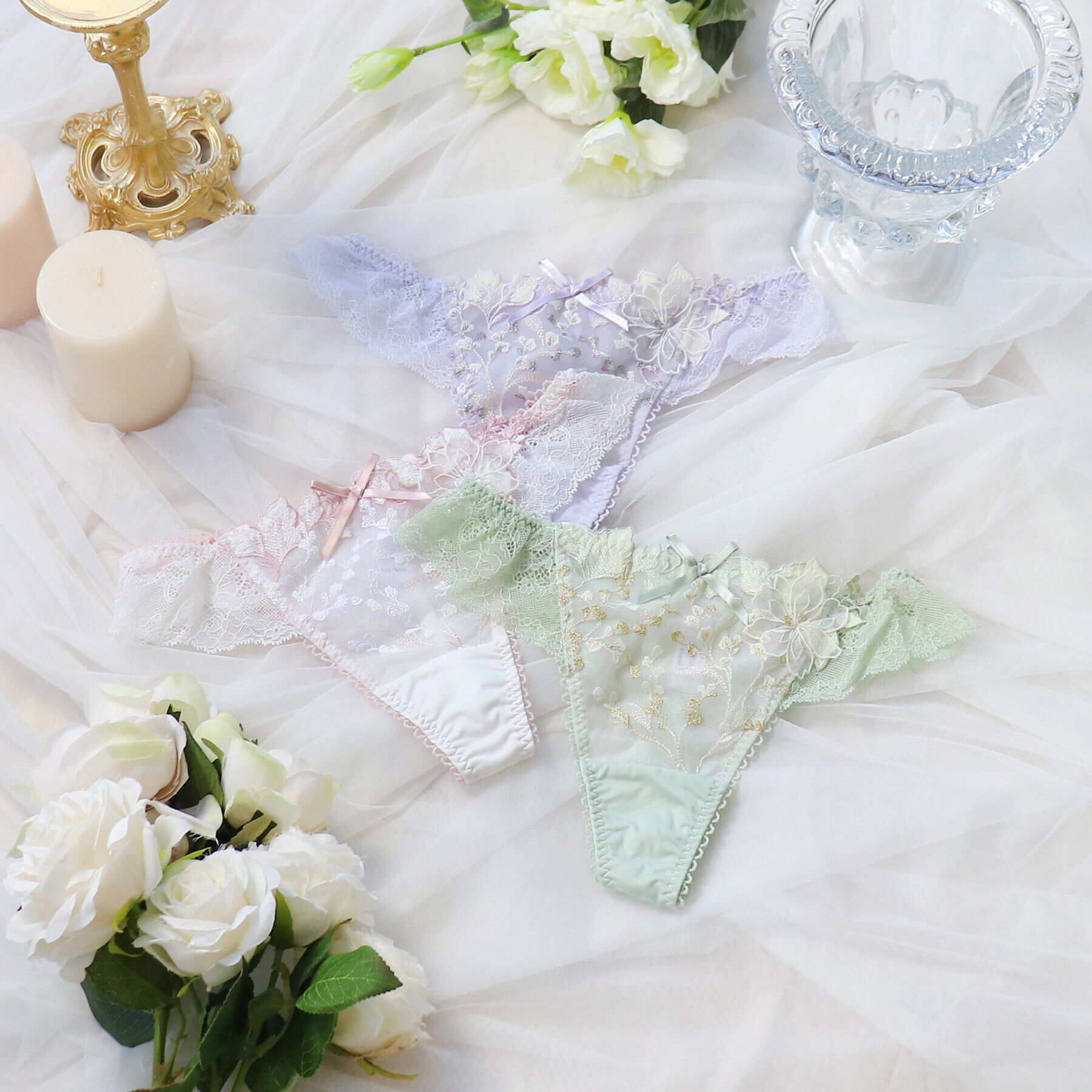 Risa Magli「ロマーヌ Tバックショーツ」|インナー|