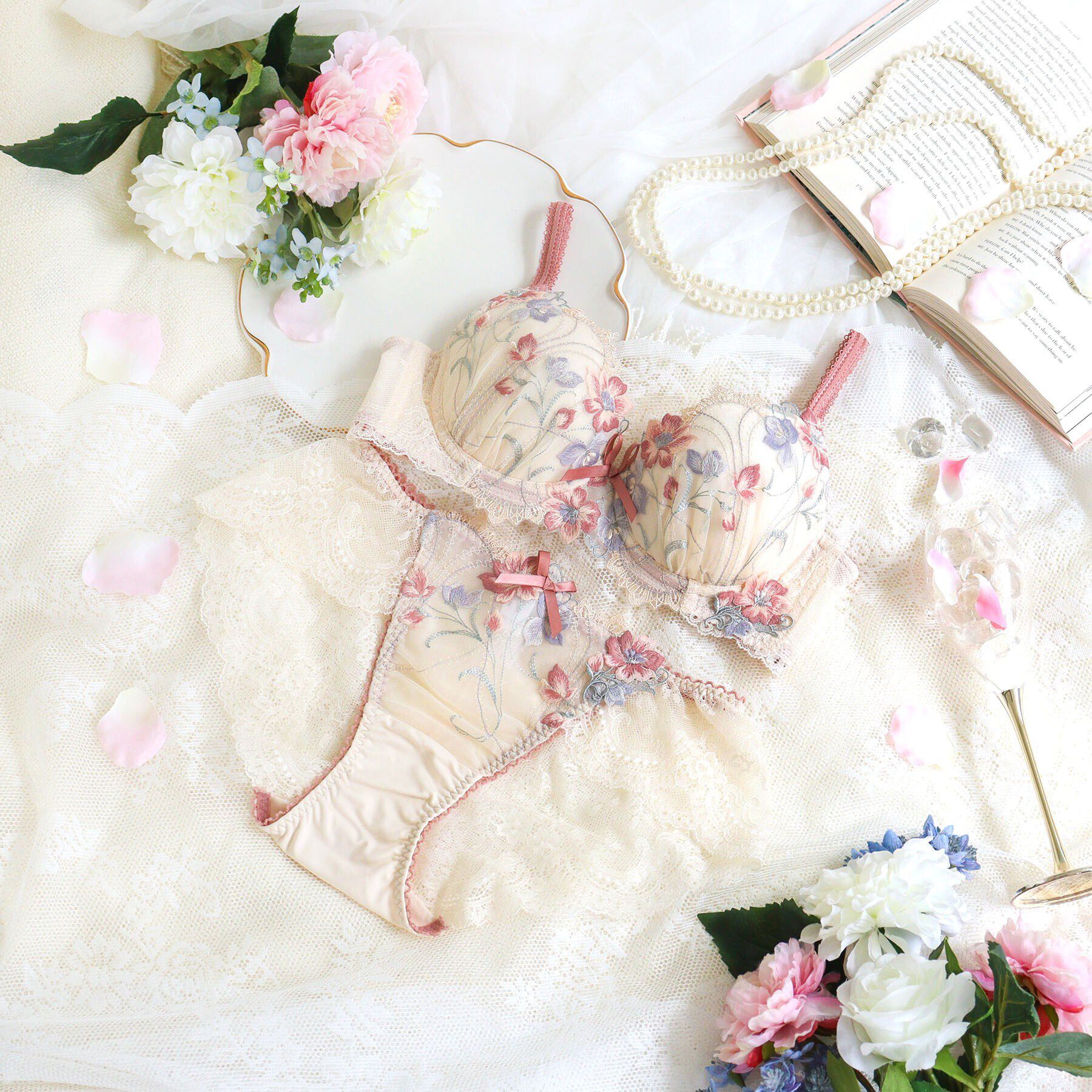 Risa Magli「テリン レースショーツ」|インナー|