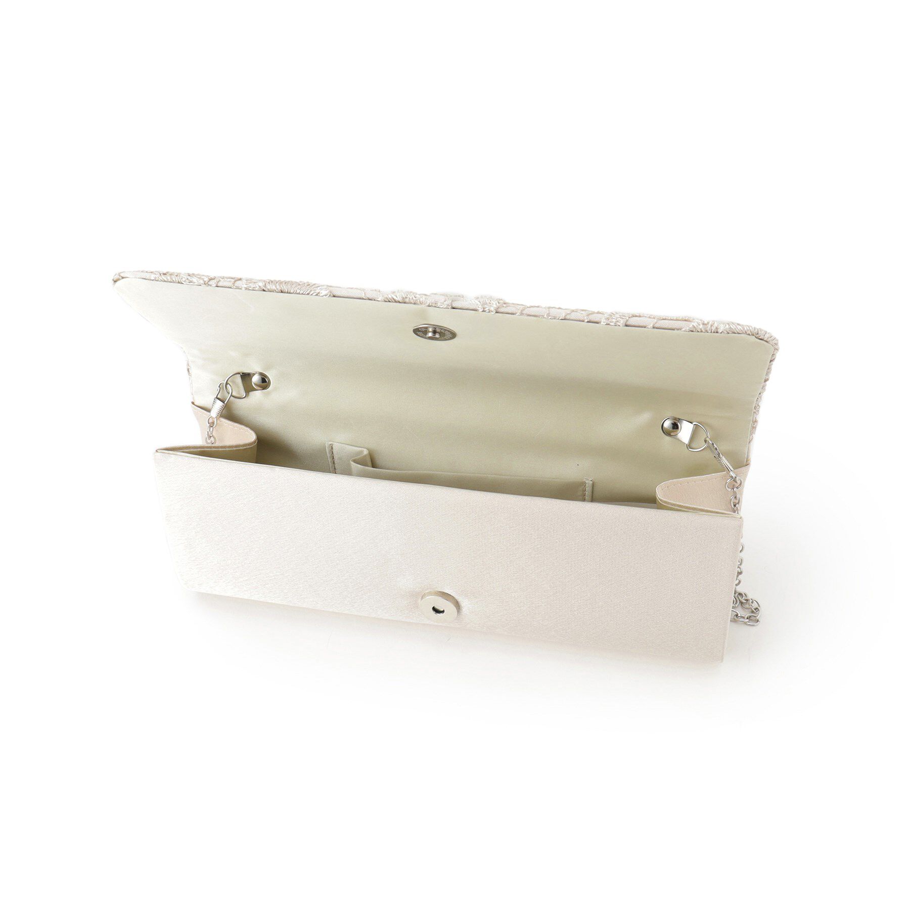 ITS&rsquo;DEMO「【結婚式・パーティに】レースクラッチミニショルダー」|ショルダー・メッセンジャー|