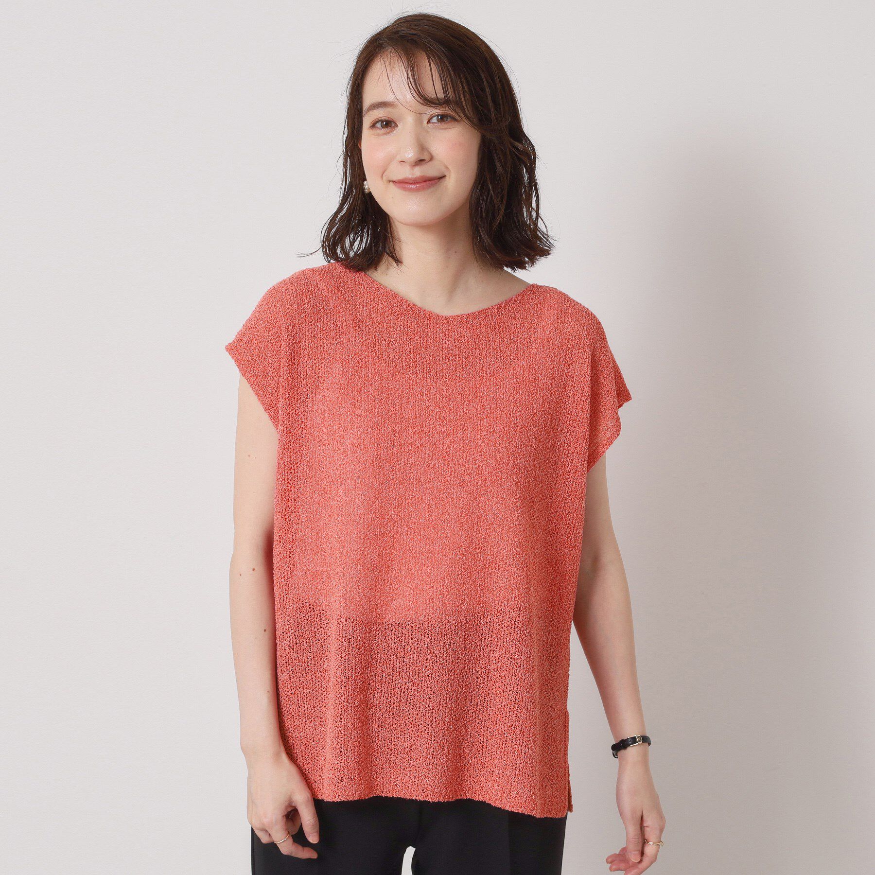 ITS&rsquo;DEMO「【手洗い可】ブークレラメフレンチニット」|ニット・セーター|