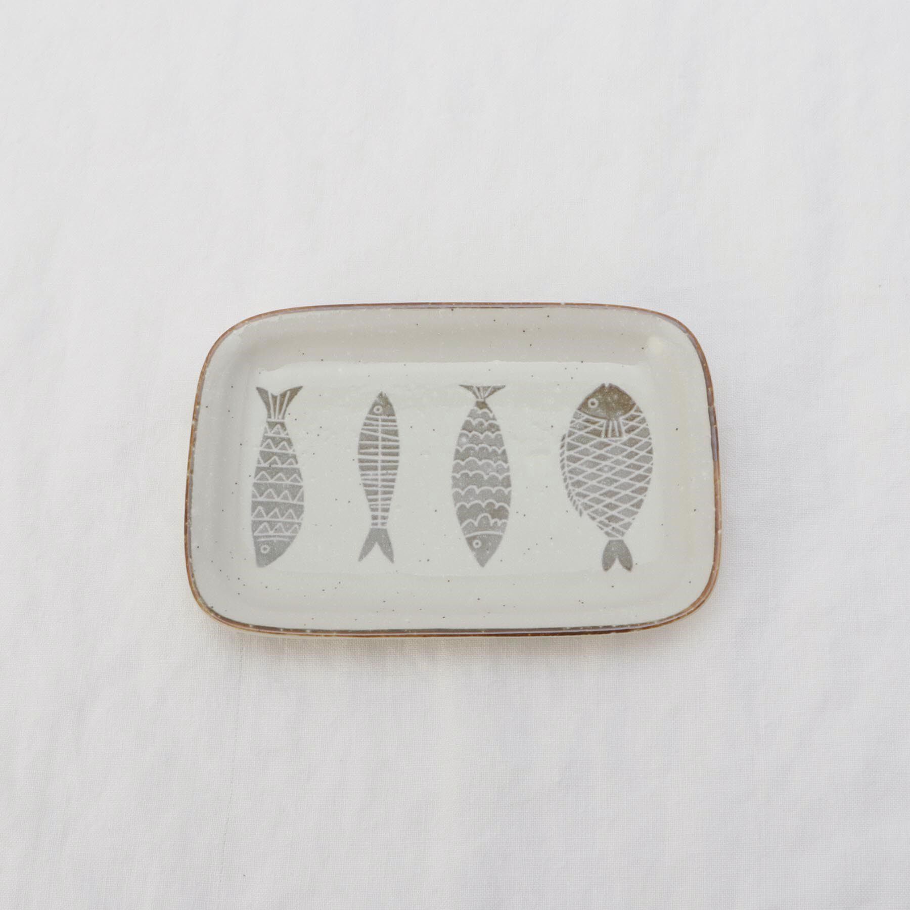 212 KITCHEN STORE「魚器 角小皿 BR」|食器・キッチングッズ|
