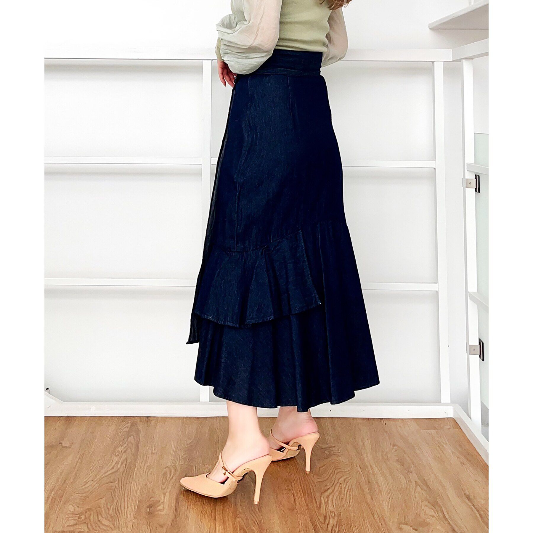 ESPERANZA「2WAYスクエアカットミュール」|サンダル|