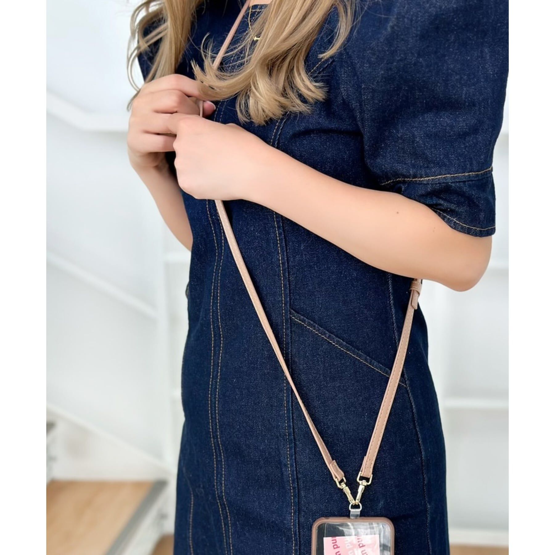 Grandedge「合皮スマホショルダー」|ストラップ|