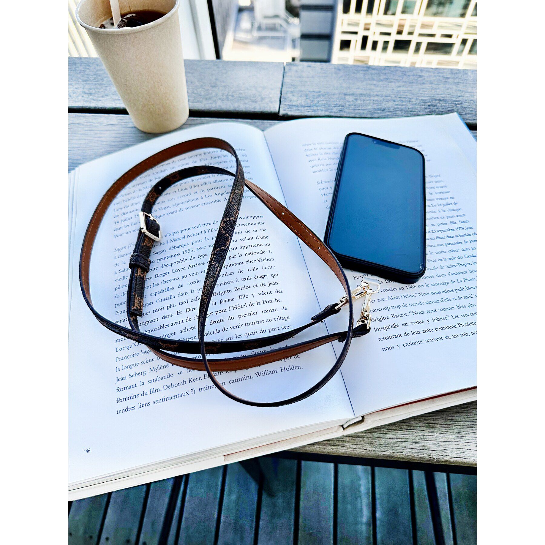 Grandedge「合皮スマホショルダー」|ストラップ|