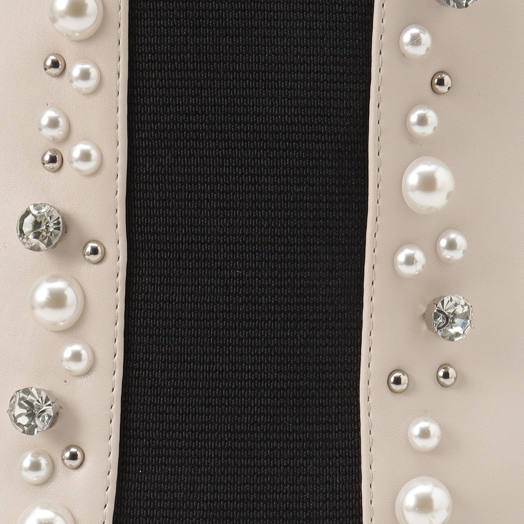 ESPERANZA「フェイクパールスタッズサイドゴアショートブーツ」|ショートブーツ|