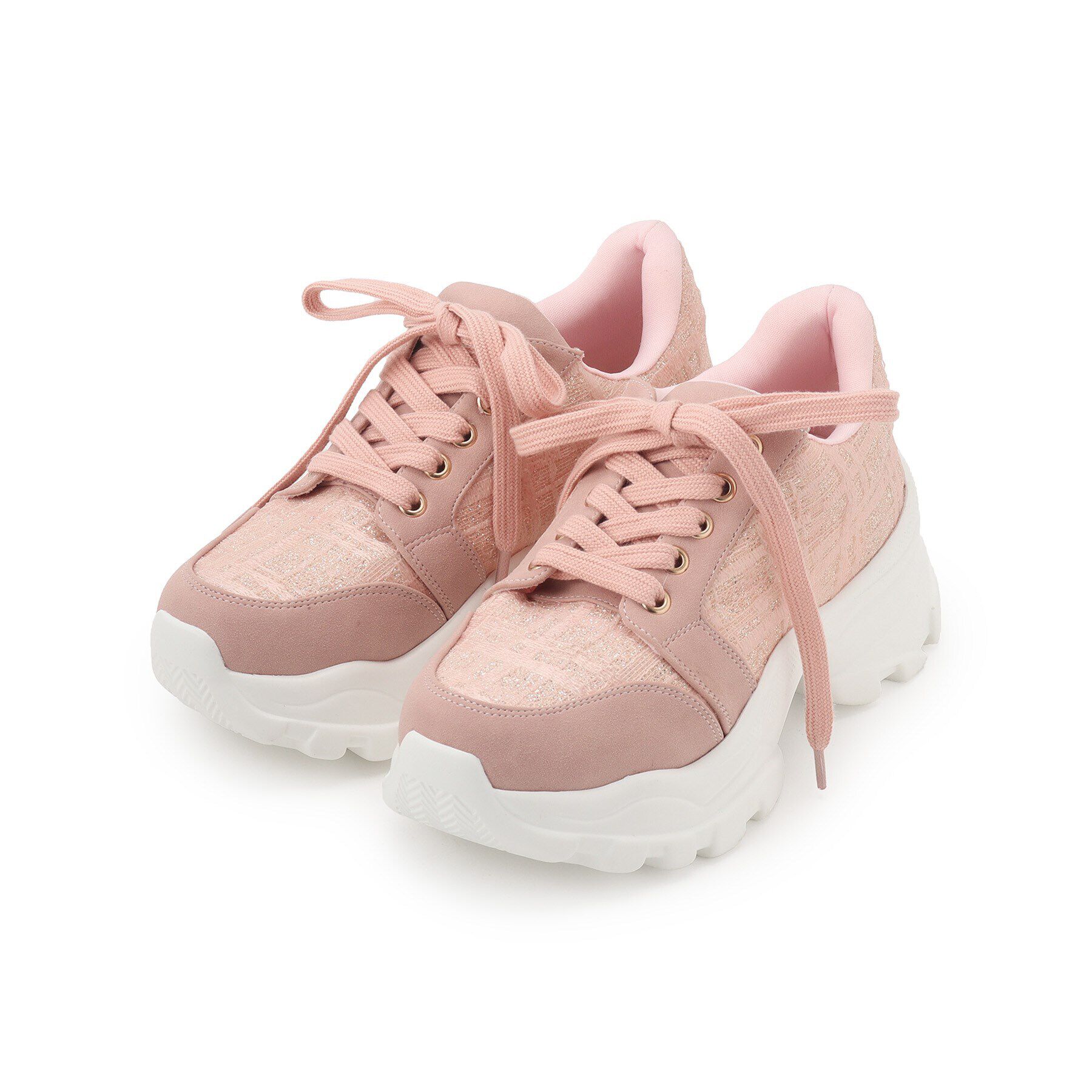 ESPERANZA「フラワーベルト厚底スニーカー」|スニーカー|