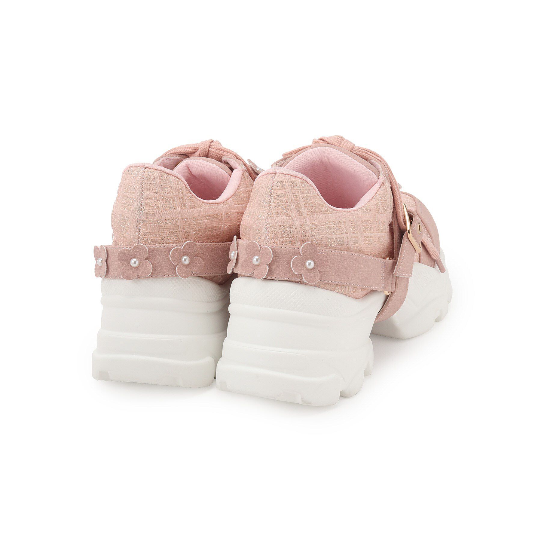 ESPERANZA「フラワーベルト厚底スニーカー」|スニーカー|