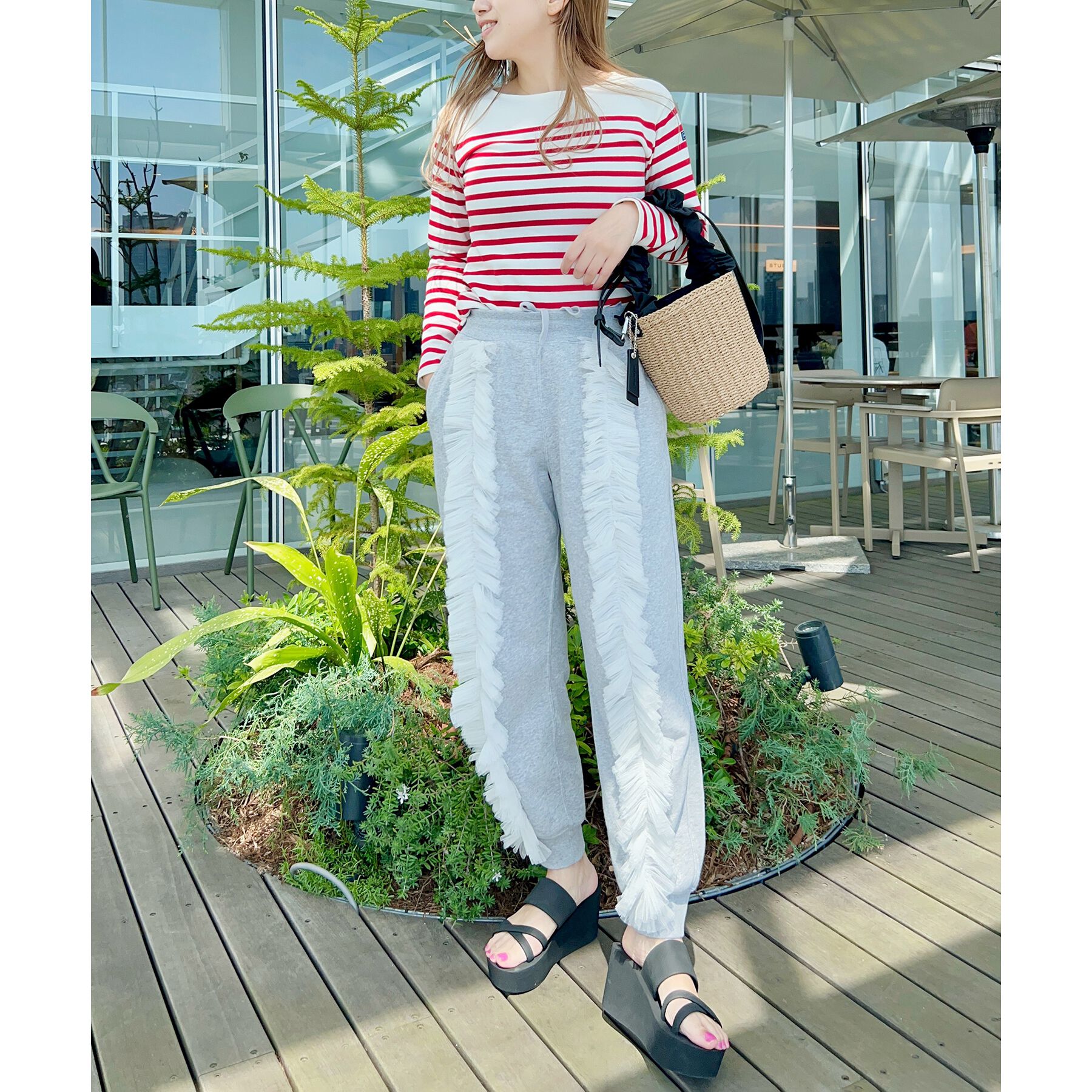 ESPERANZA「やわらか厚底サンダル」|サンダル|