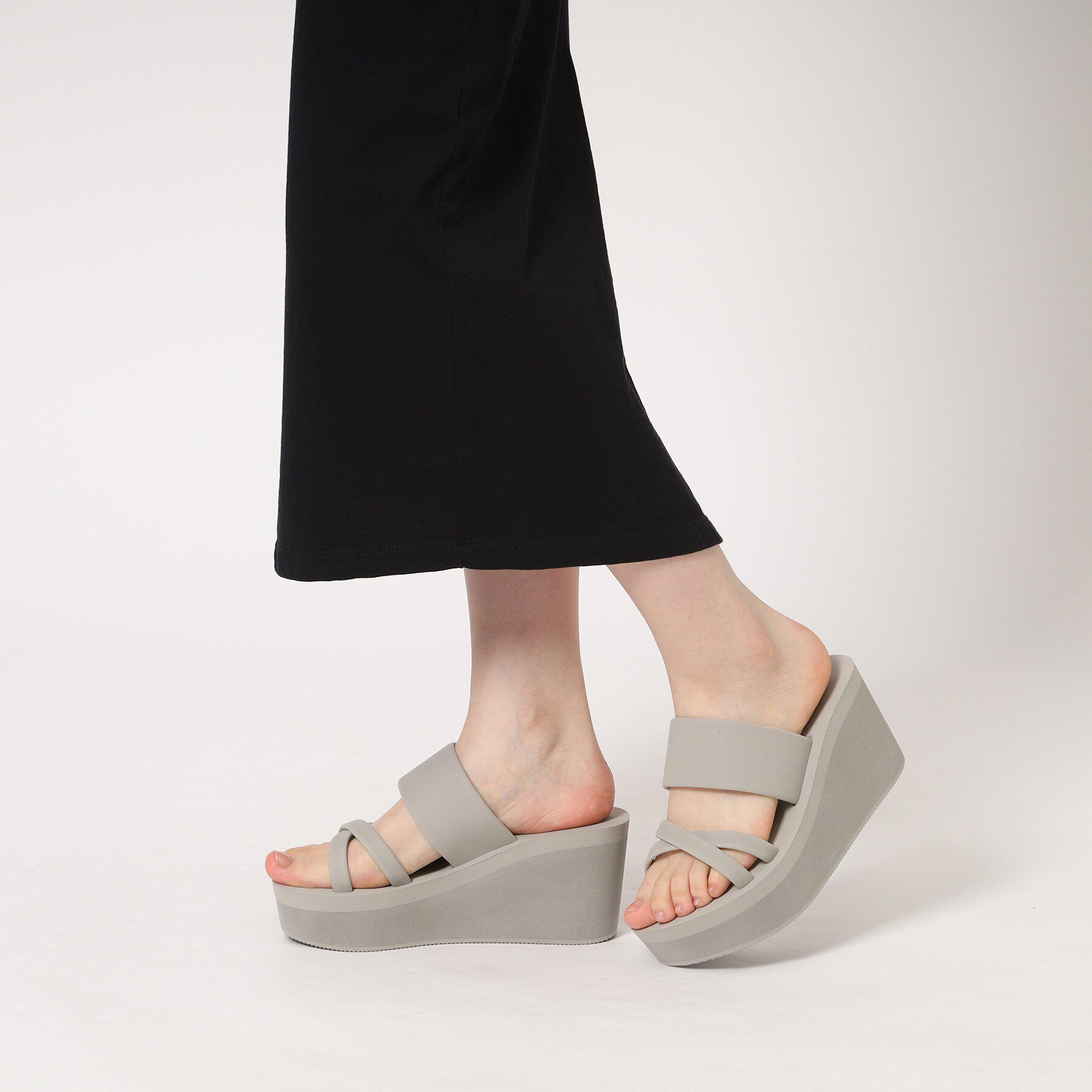 ESPERANZA「やわらか厚底サンダル」|サンダル|