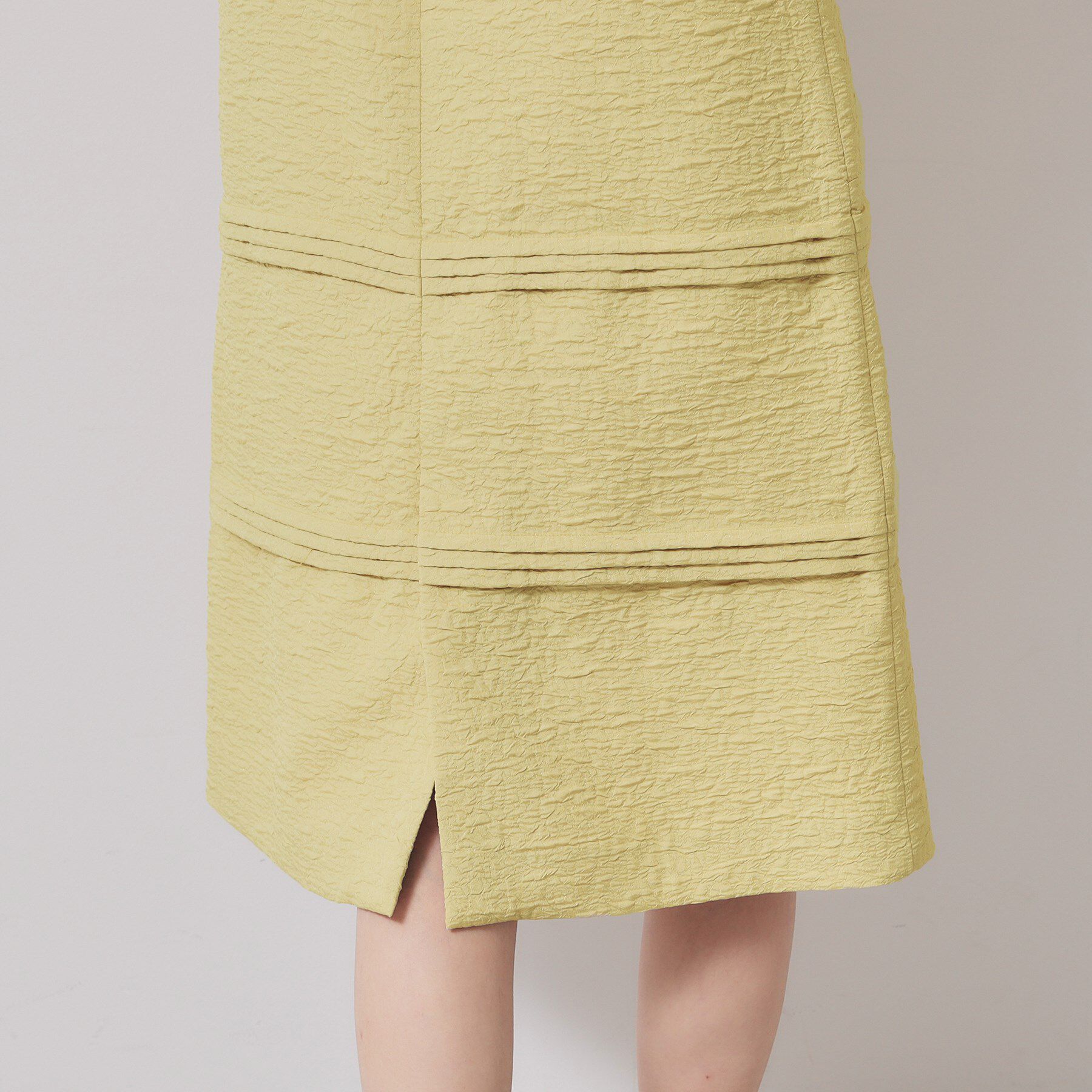 SunaUna「【お花モチーフ／チャイナカラー】タック切替ワンピース」|ワンピース|