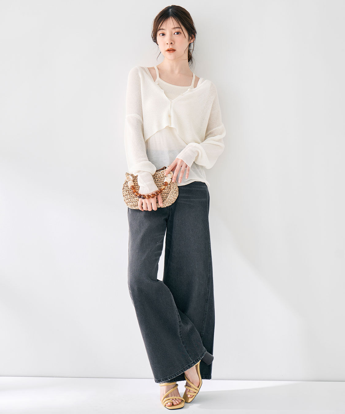 COCO DEAL「アメスリキャミ&times;タンクレイヤードニット」|ニット・セーター|