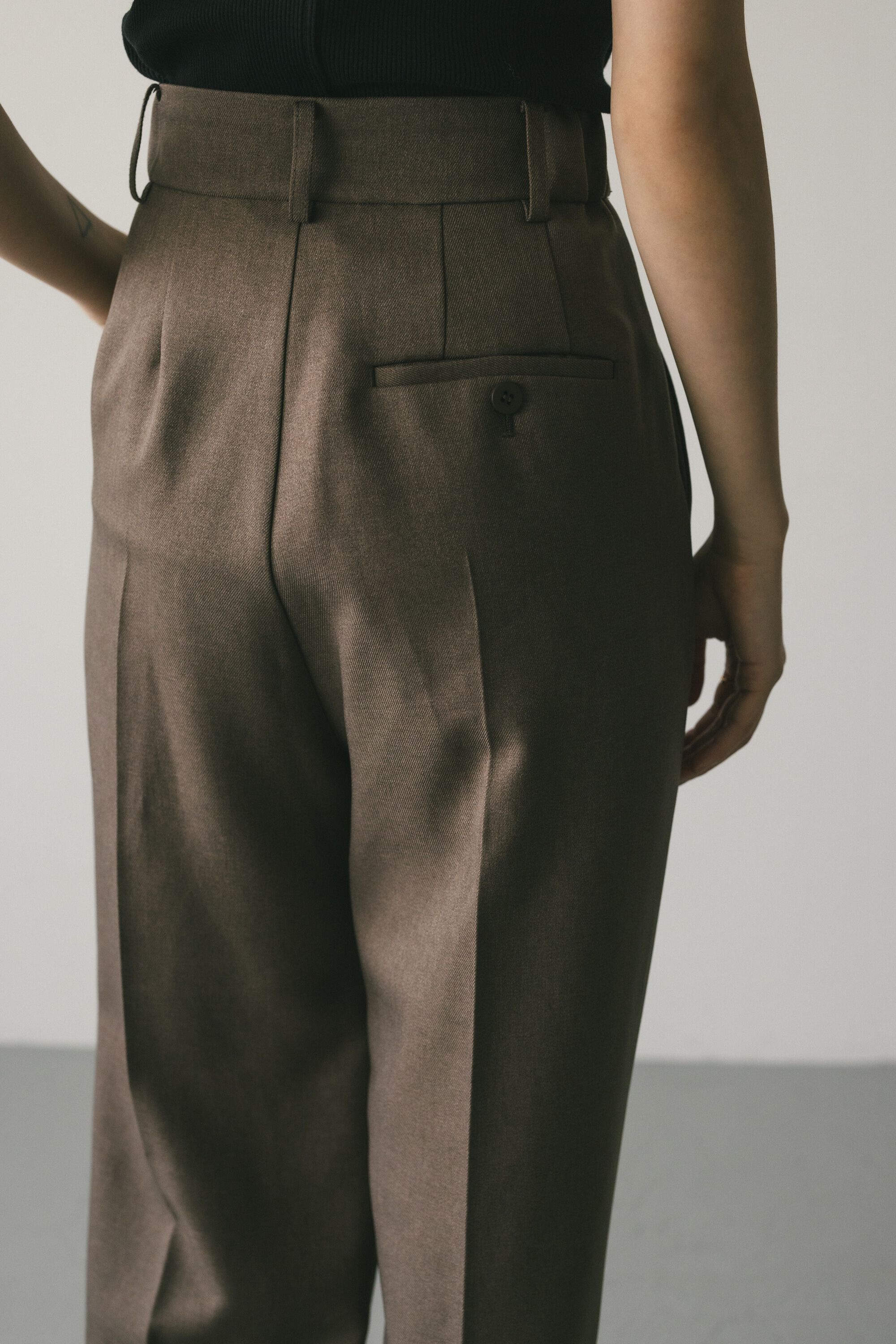 STYLEMIXER「センタープレス2タックパンツ」|その他|