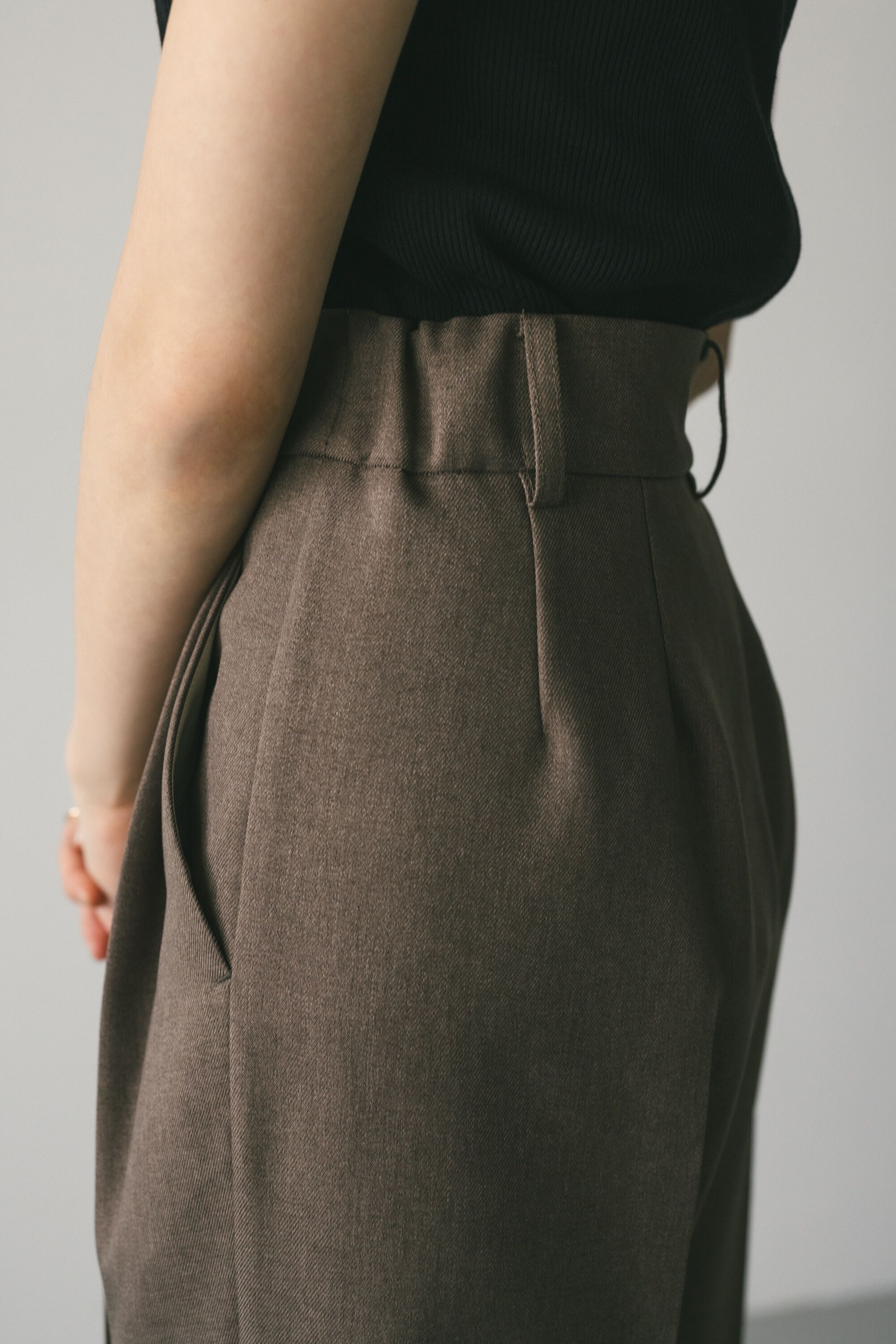 STYLEMIXER「センタープレス2タックパンツ」|その他|