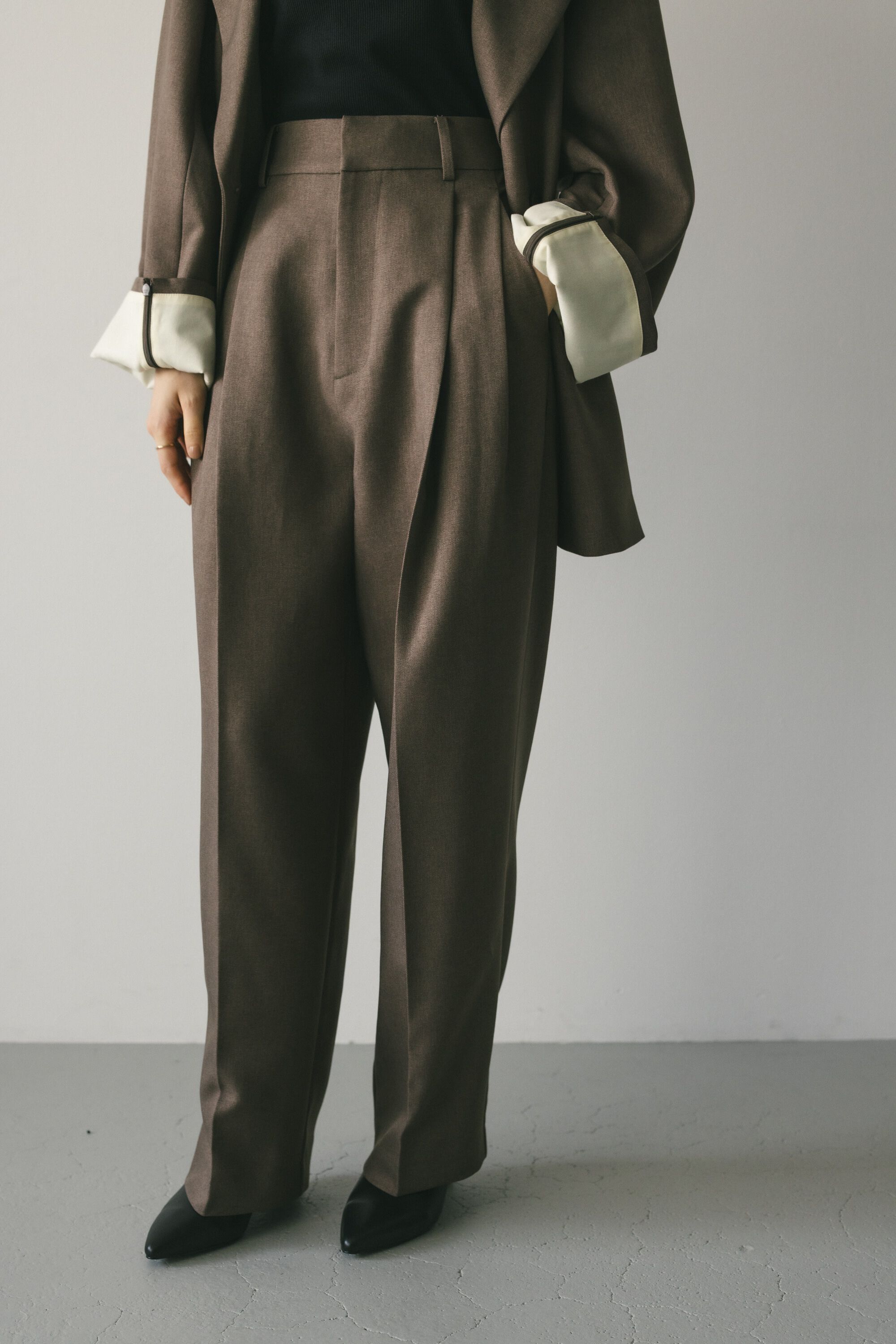 STYLEMIXER「センタープレス2タックパンツ」|その他|