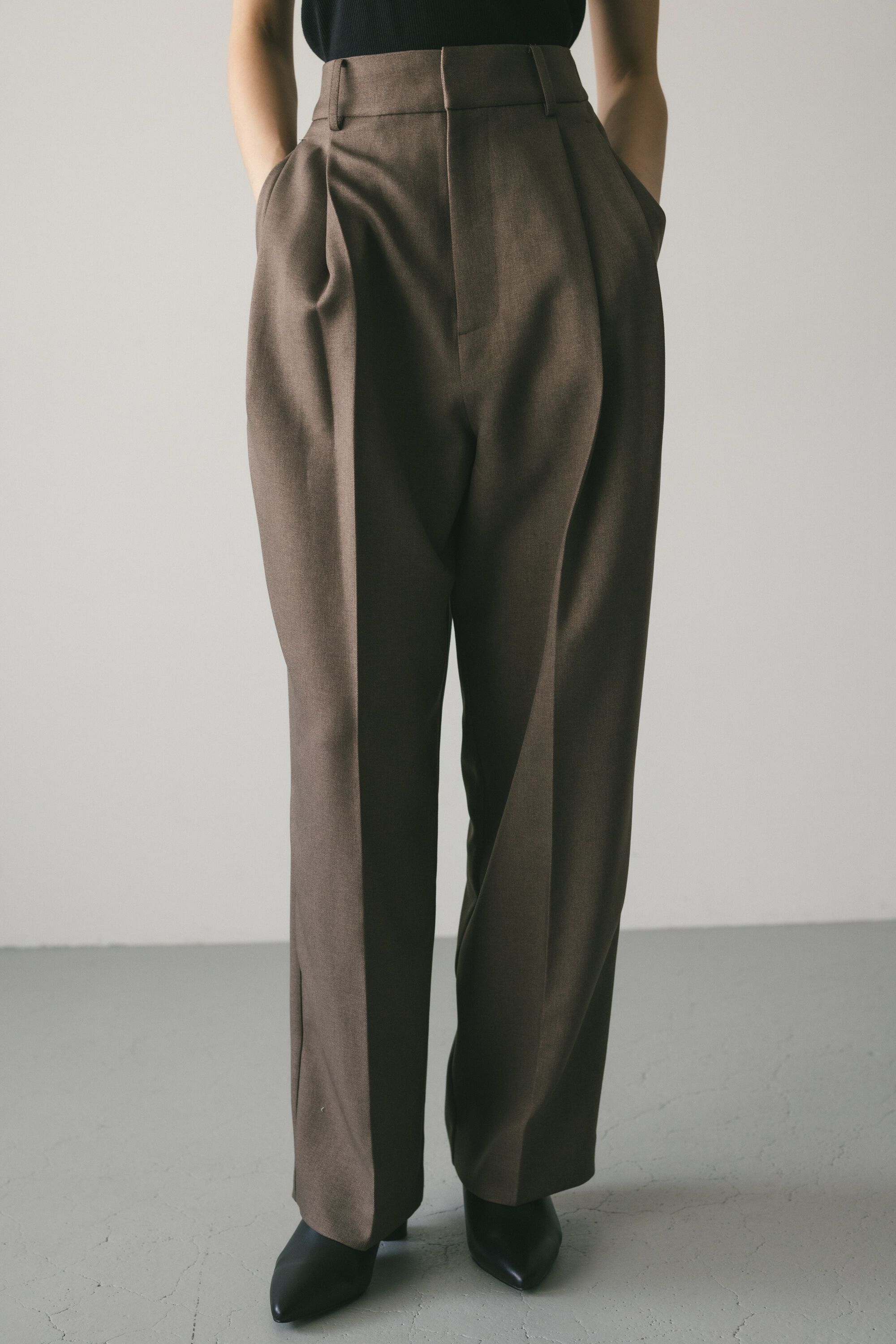 STYLEMIXER「センタープレス2タックパンツ」|その他|