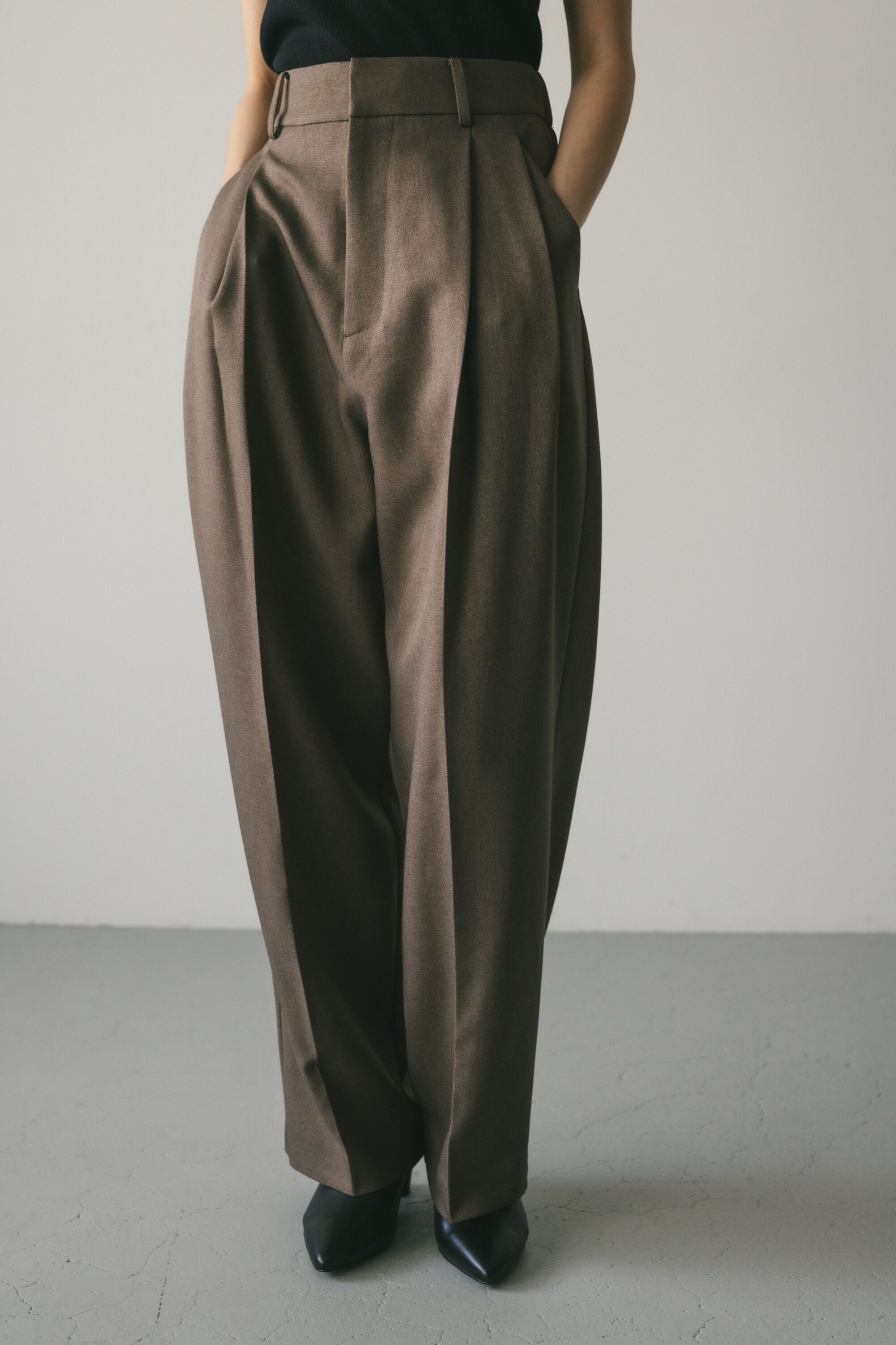 STYLEMIXER「センタープレス2タックパンツ」|その他|