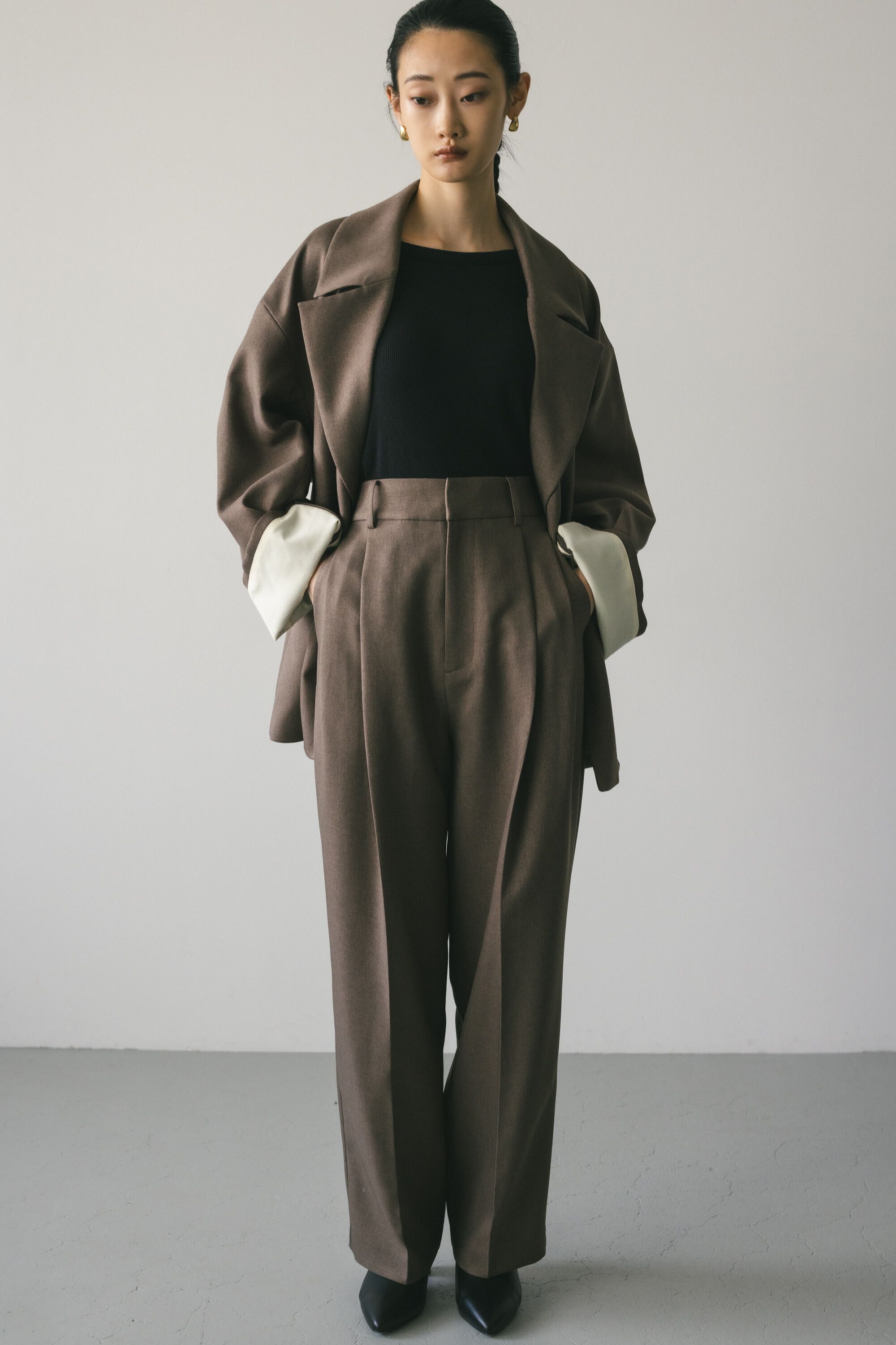 STYLEMIXER「センタープレス2タックパンツ」|その他|