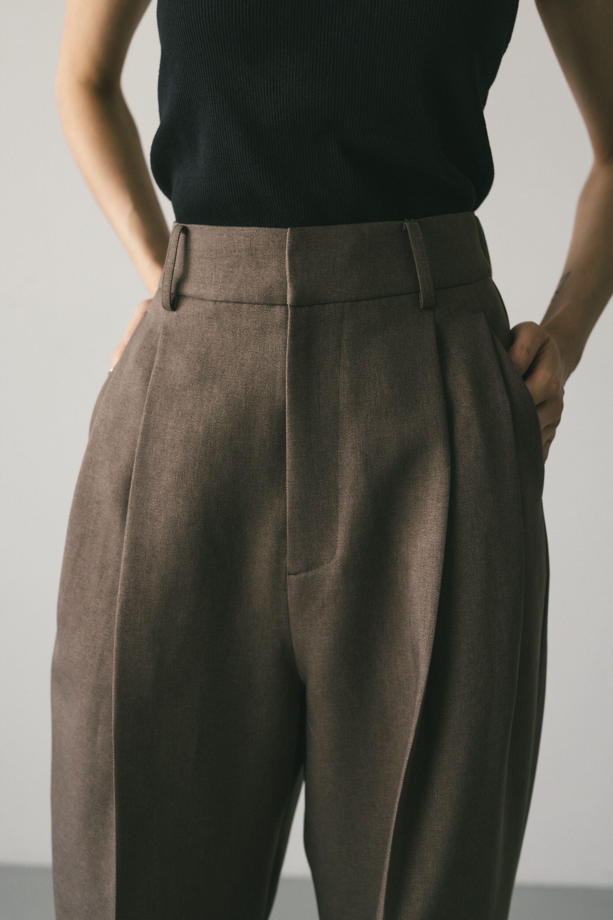 STYLEMIXER「センタープレス2タックパンツ」|その他|