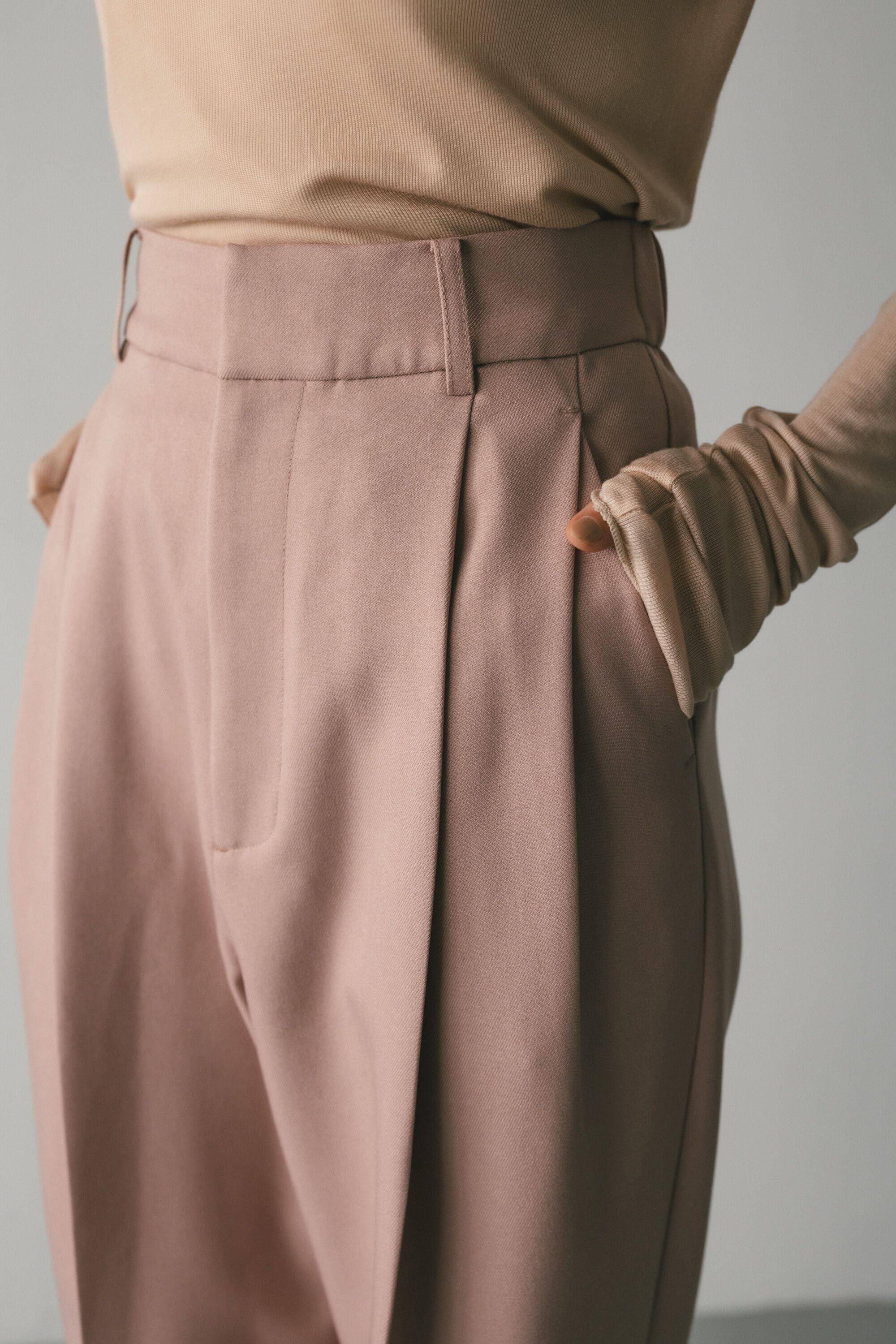 STYLEMIXER「センタープレス2タックパンツ」|その他|